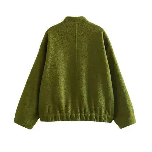 Other Women Oversized Pockets Bomber Jacket Coat Size US L / EU 52-54 / 3 - 2 Thumbnail