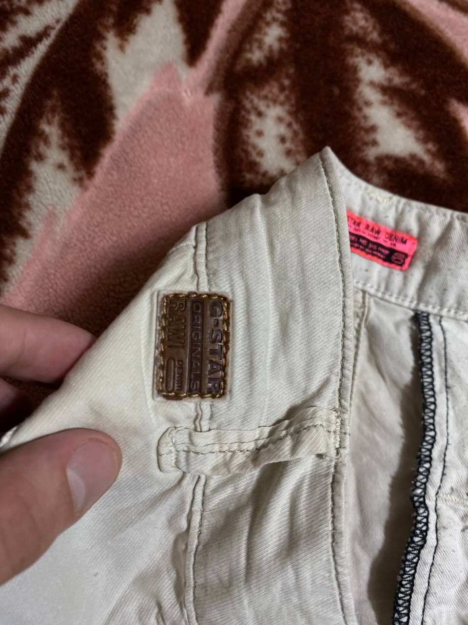 G-Star × Japanese Brand × Vintage Vintage pants G Star Raw y2k denim baggy Cargo Size US 26 / EU 42 - 13 Thumbnail