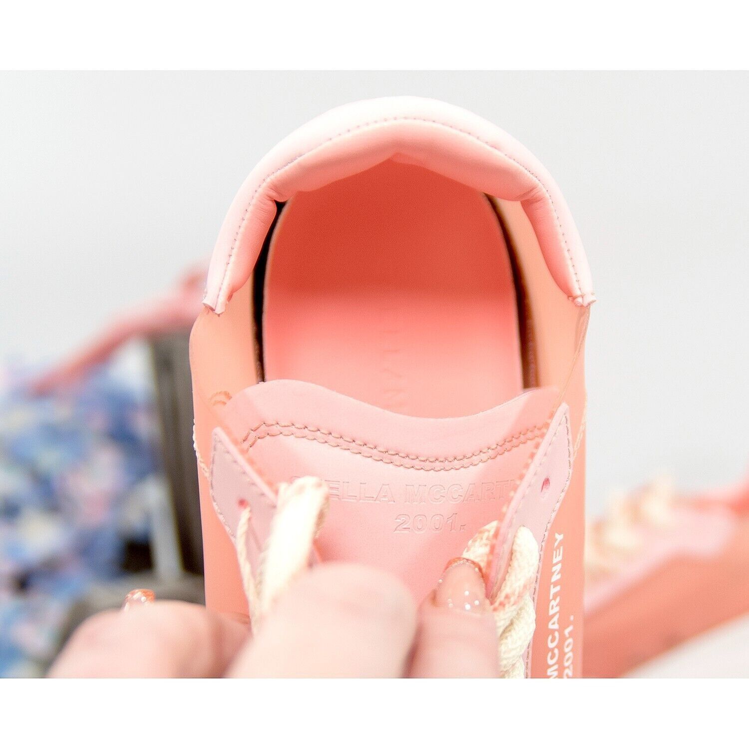 Stella McCartney Stella McCarney Rose Loop Oversize Vegan Leather Sneaker Size US 8 / IT 38 - 8 Thumbnail