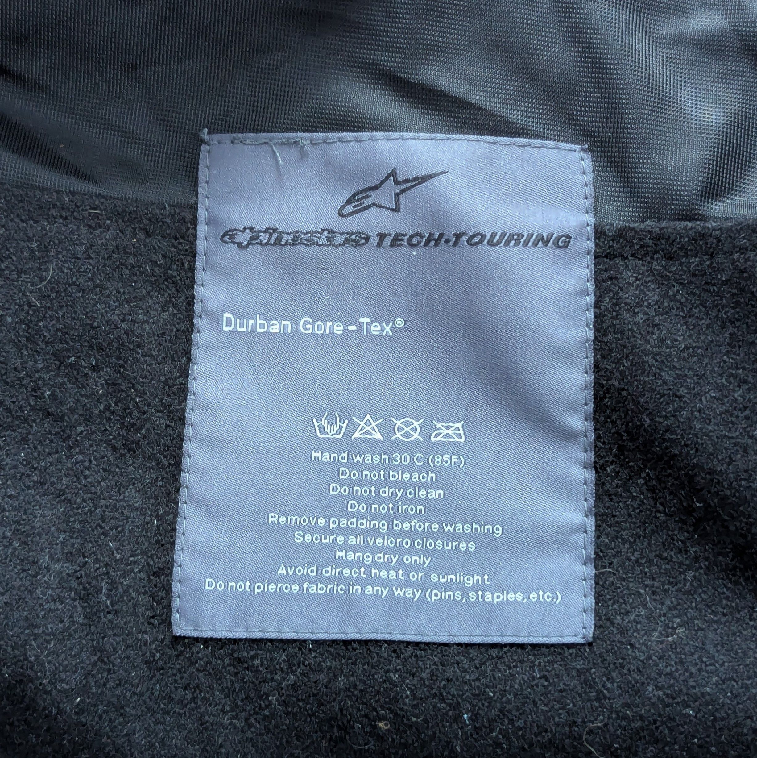 Alpinestars Alpinestars Tech-Touring Durban Gore-Tex Men's Pants Size US 42 / EU 58 - 12 Thumbnail