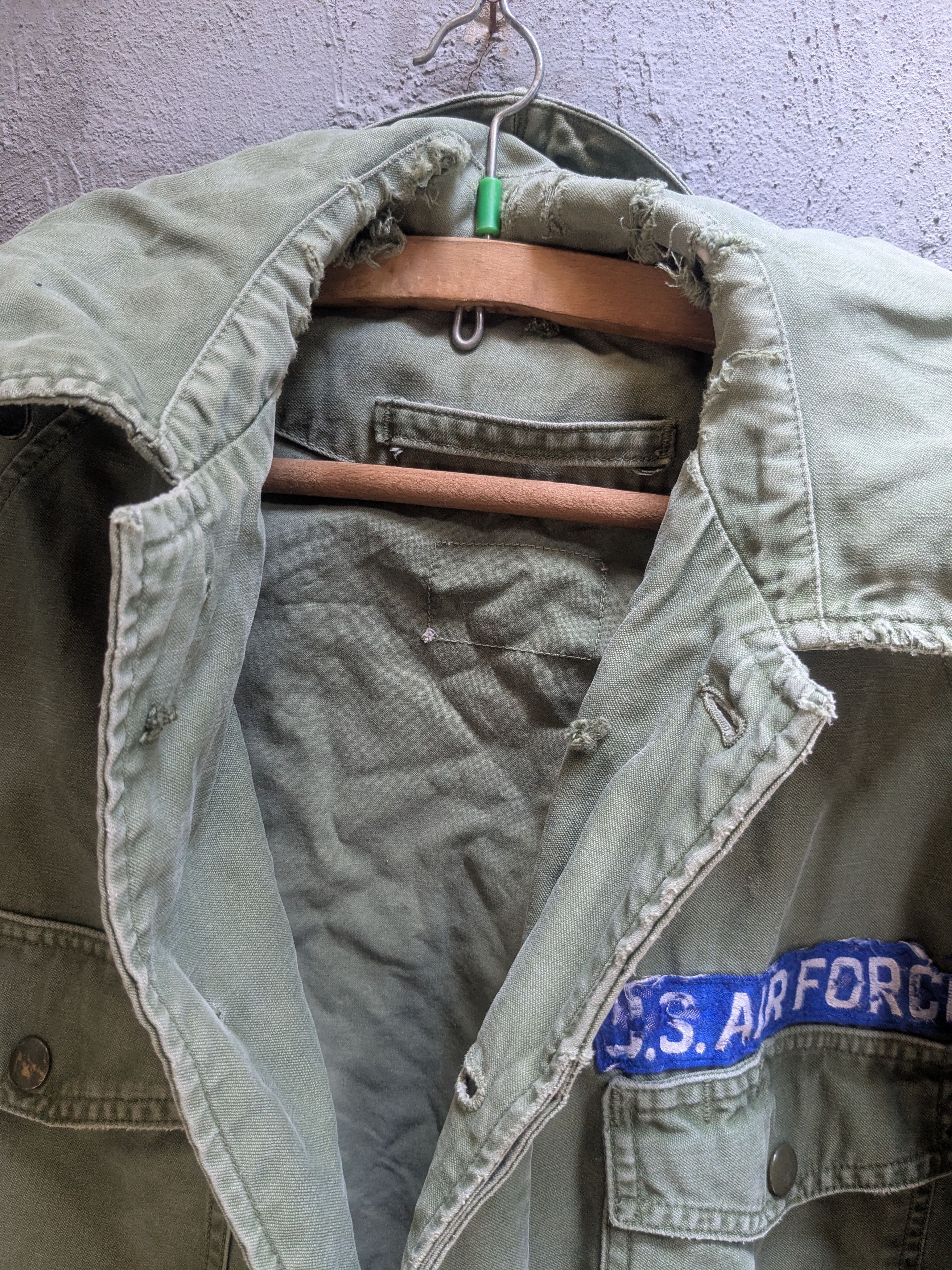 Vintage USA air force vintage military jacket hood Size US M / EU 48-50 / 2 - 6 Thumbnail