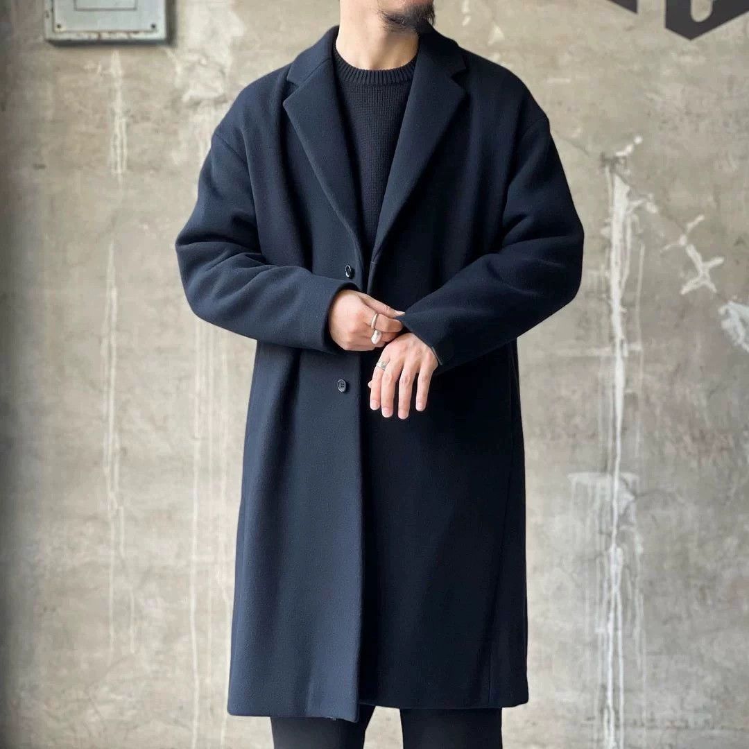 N.Hoolywood N.HOOLYWOOD 22FW Wool Blend Woolen Long Coat 36 Size US S / EU 44-46 / 1 - 5 Thumbnail