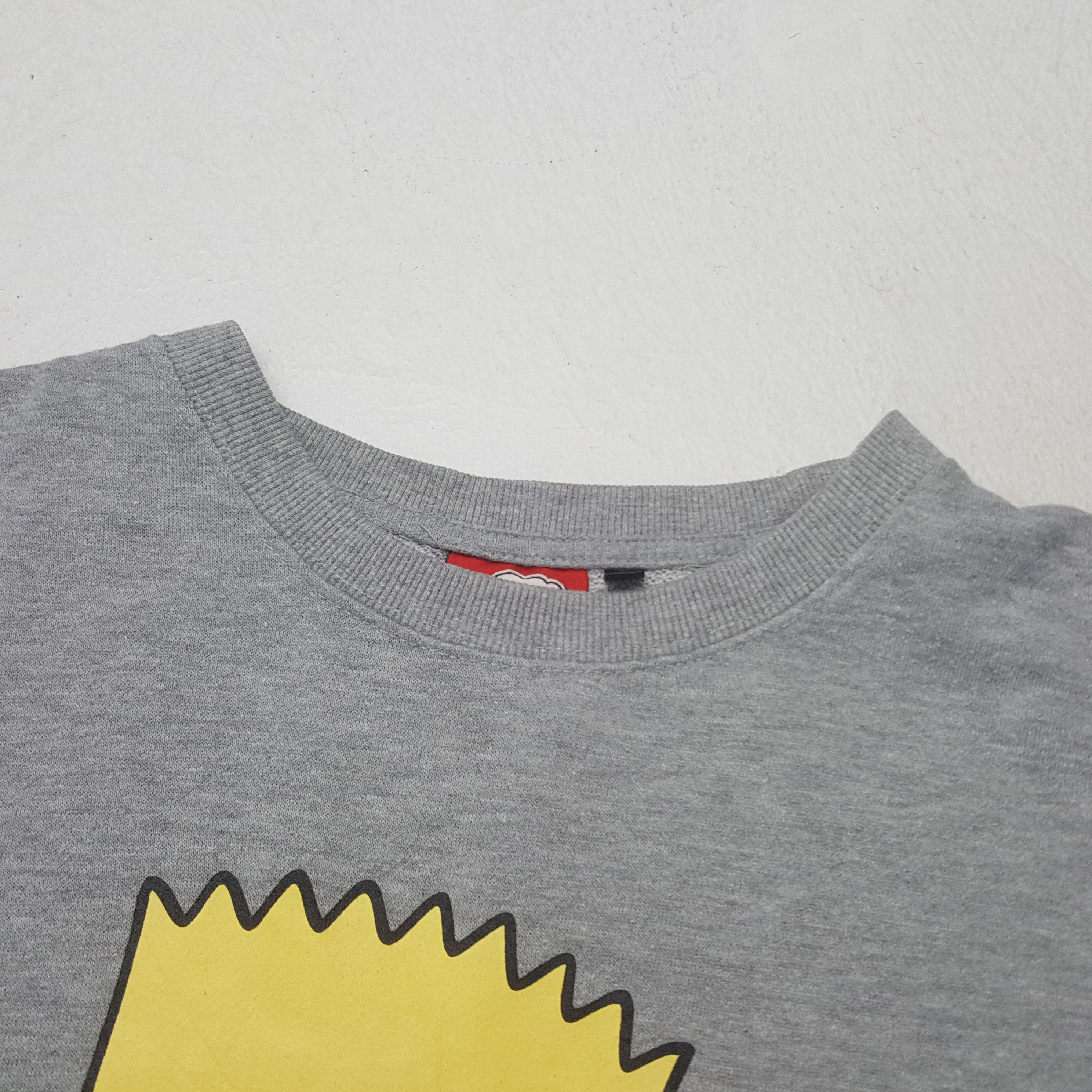 The Simpsons Vintage The Simpsons Bart Cartoon Sweatshirt C293N25 Size US M / EU 48-50 / 2 - 4 Thumbnail