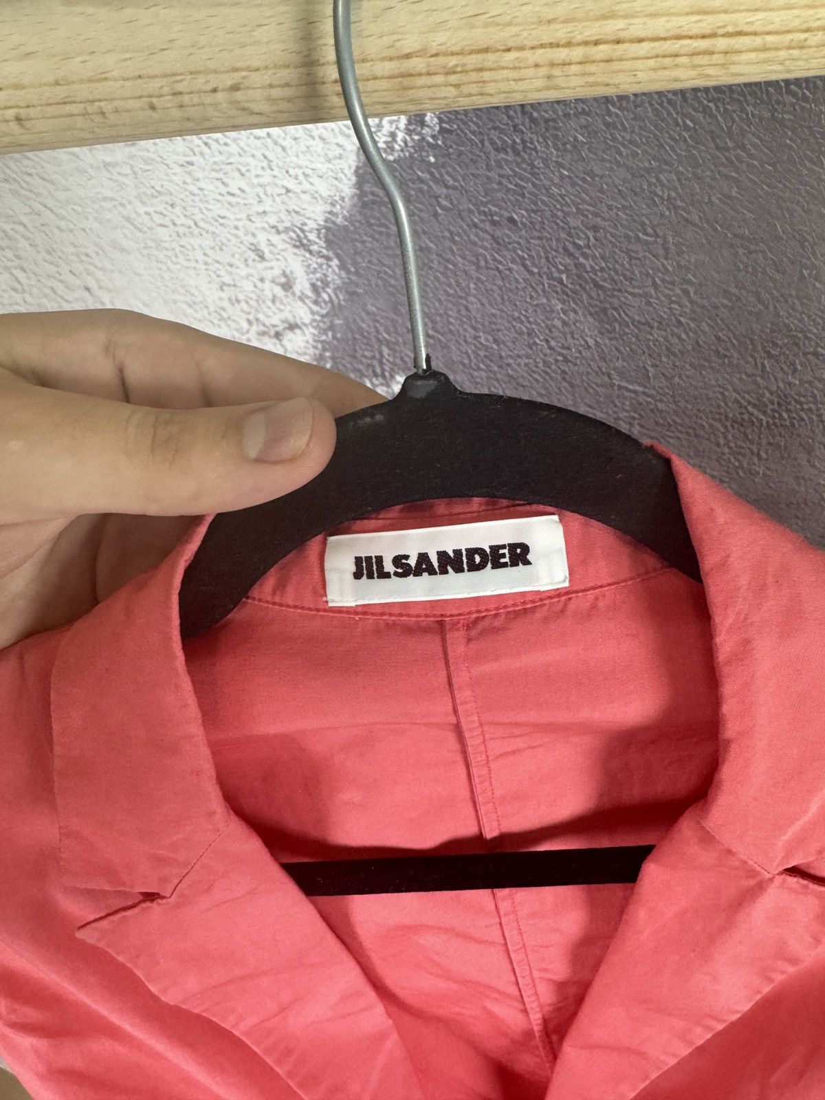 Jil Sander Jil Sander Double-Breasted Coral Sleeveless Blazer Vest Size L / US 10 / IT 46 - 6 Thumbnail
