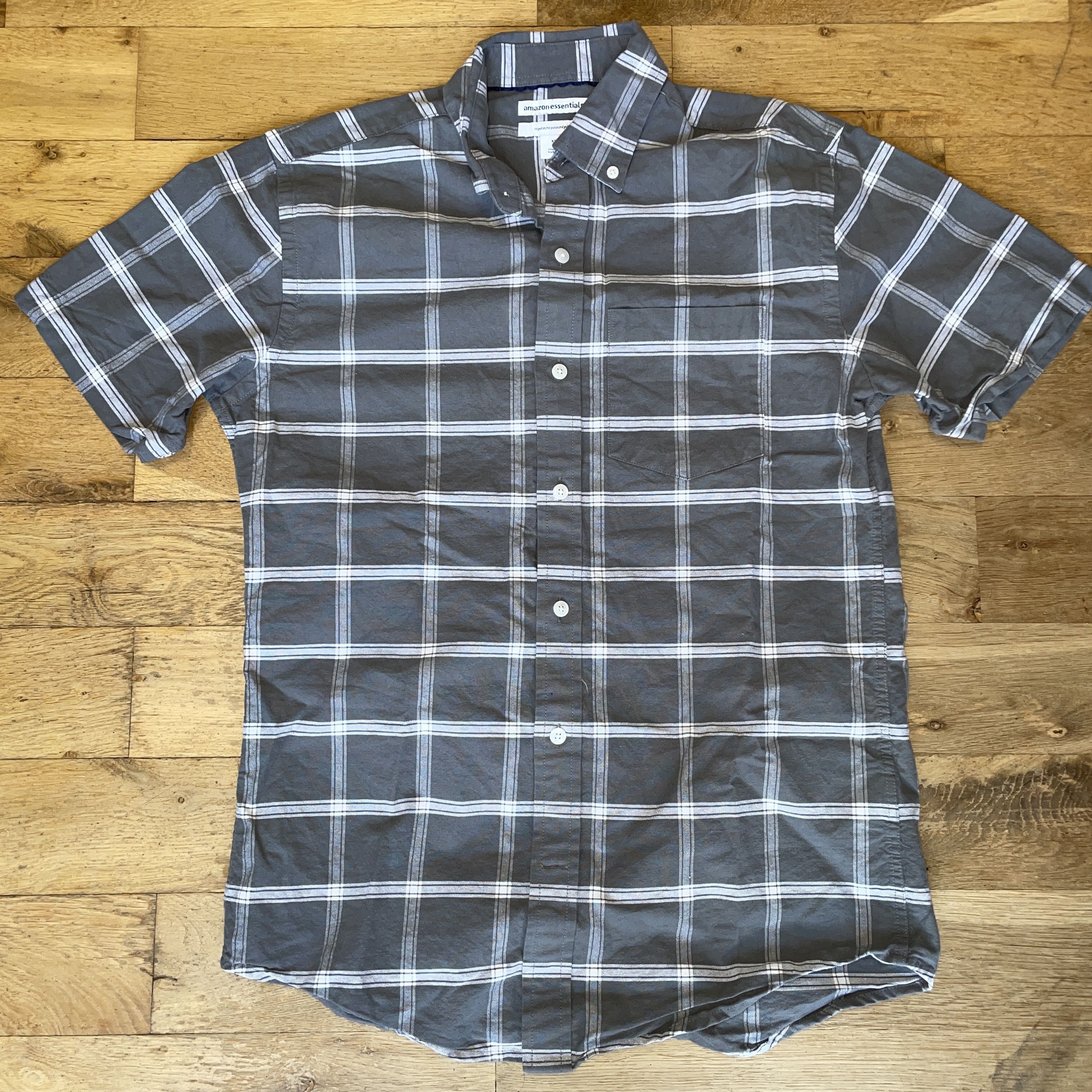 Other Amazon Men's Fashion Shirt Elegant Check Regular Fit Size Xs Size US XS / EU 42 / 0 - 1 Thumbnail