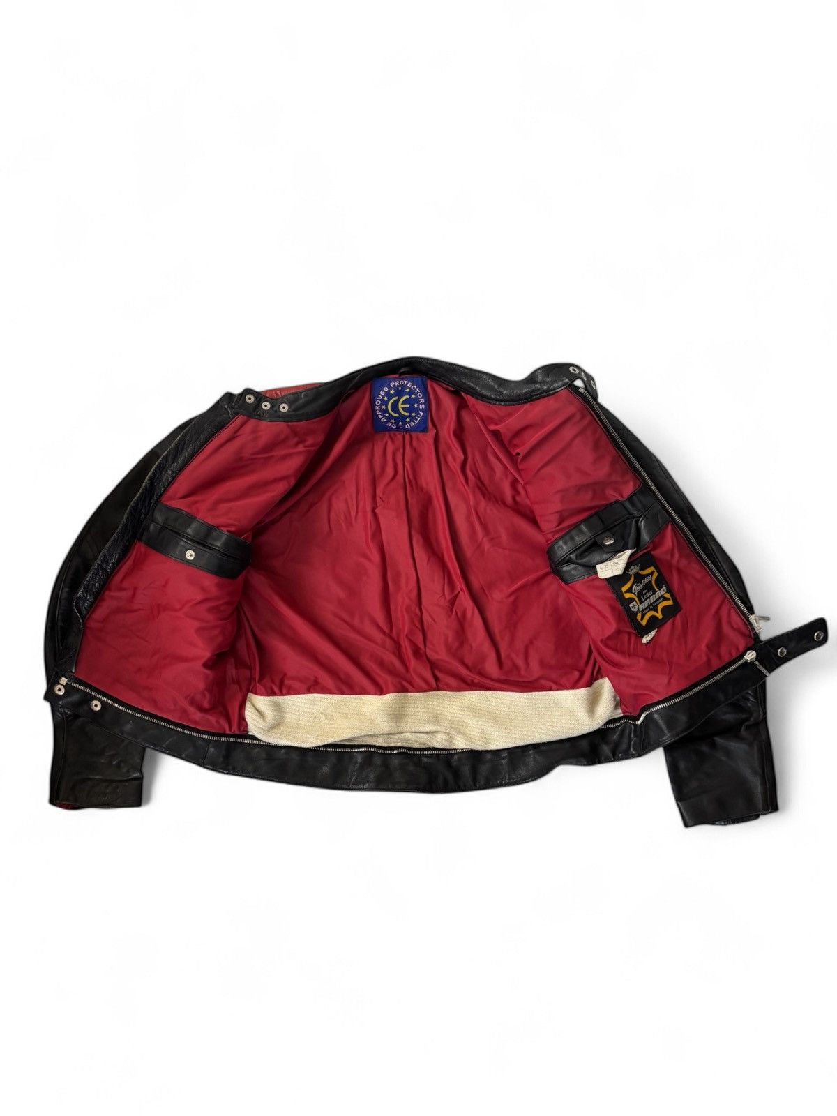 Vintage Vintage Roots Flame Buster Racing leather jacket Size US XL / EU 56 / 4 - 3 Thumbnail