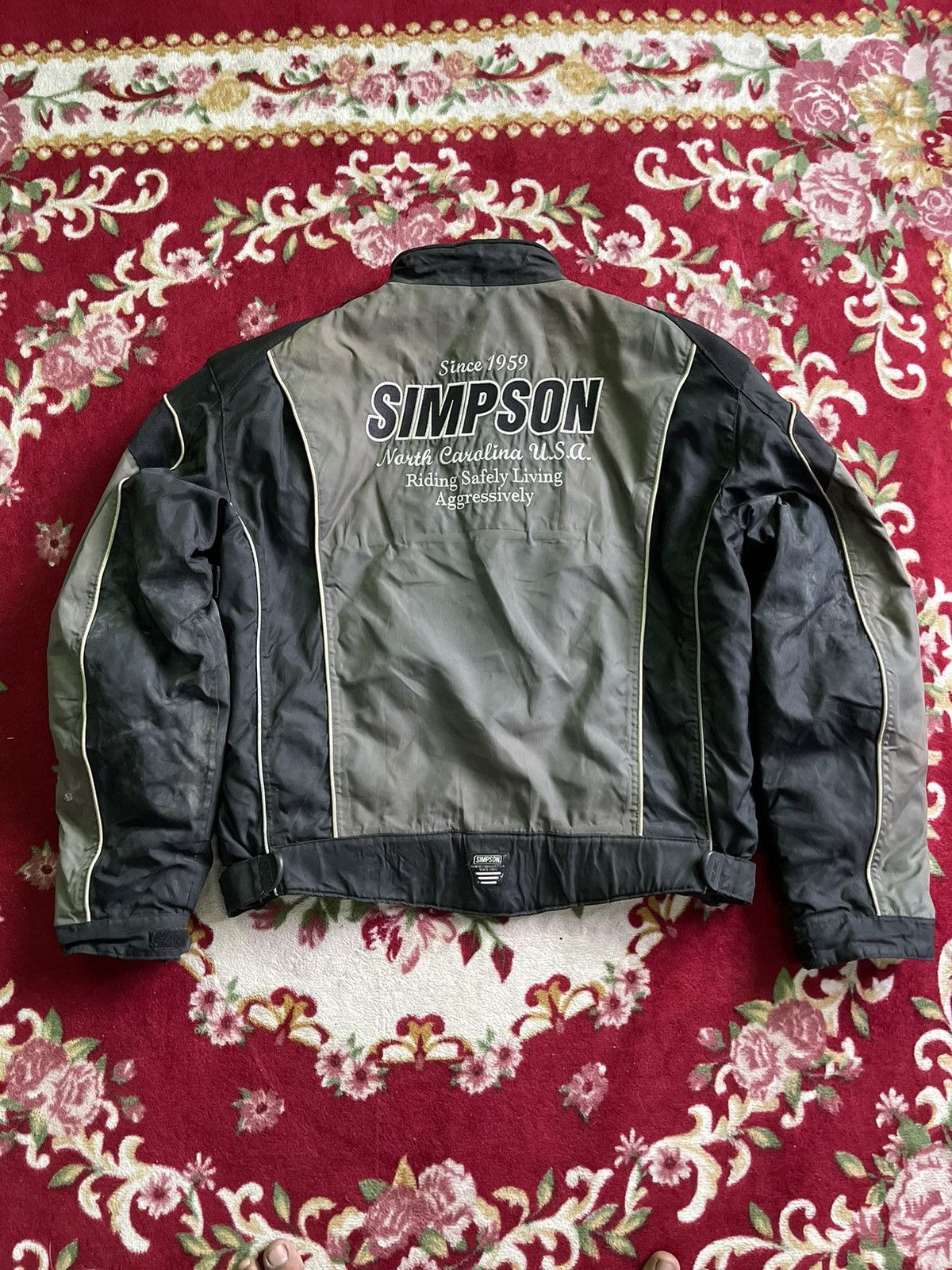 Sports Specialties 🔥RARE🔥 VTG SIMPSON RACING SPIRIT JACKET Size US M / EU 48-50 / 2 - 2 Thumbnail