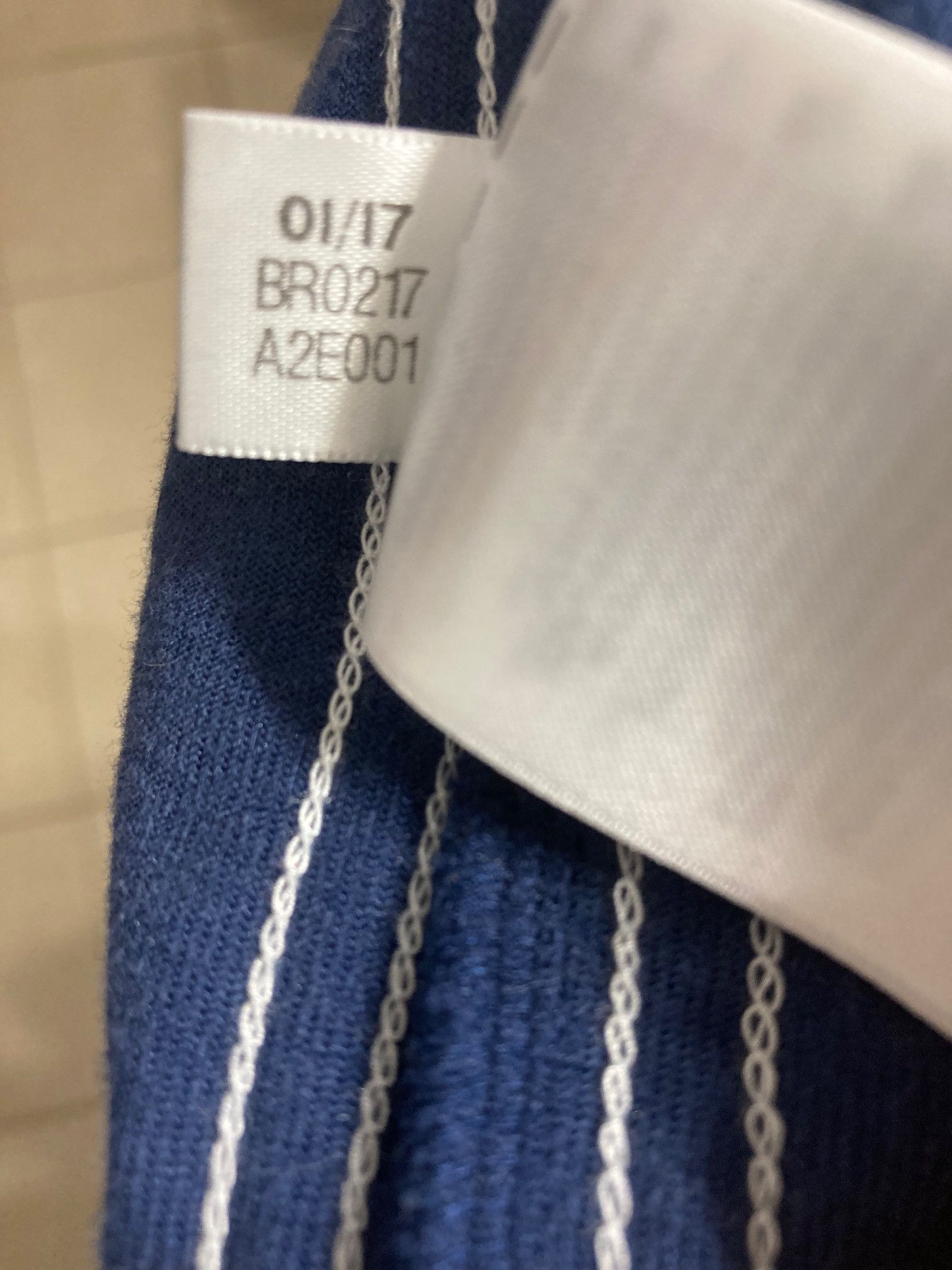 Adidas × Alexander Wang Adidas Originals x Alexander Wang Velour Polo - Size: S Size US S / EU 44-46 / 1 - 5 Thumbnail