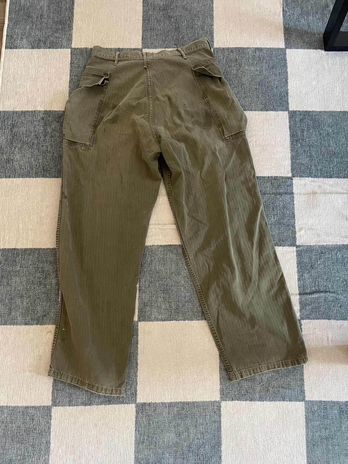 Vintage Vtg HBT P44 Pants Size US 31 - 6 Thumbnail