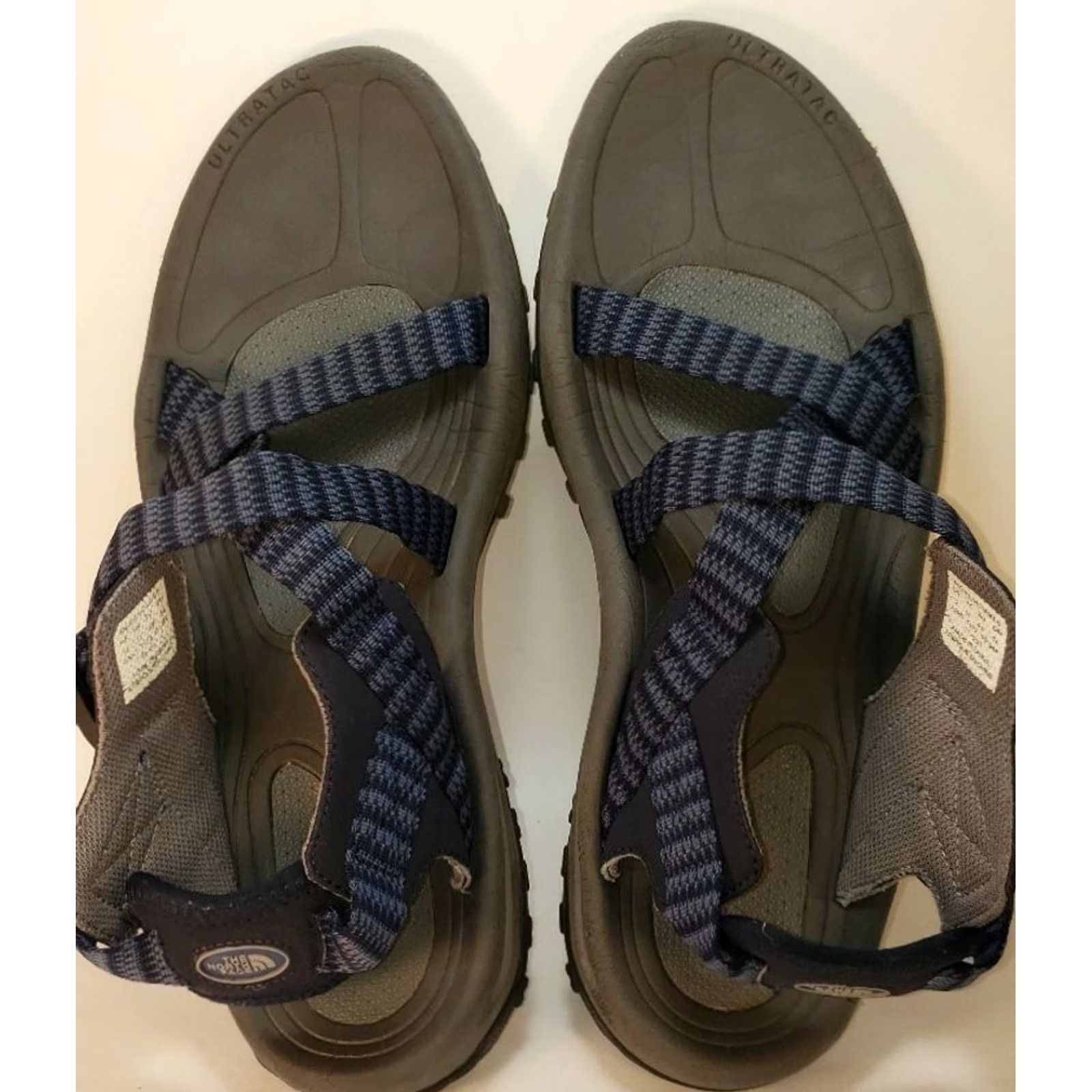 The North Face VINTAGE The North Face Ultratac Sport Sandal Men 12m 46EU Blue Straps Hook & Loop Size ONE SIZE - 7 Thumbnail