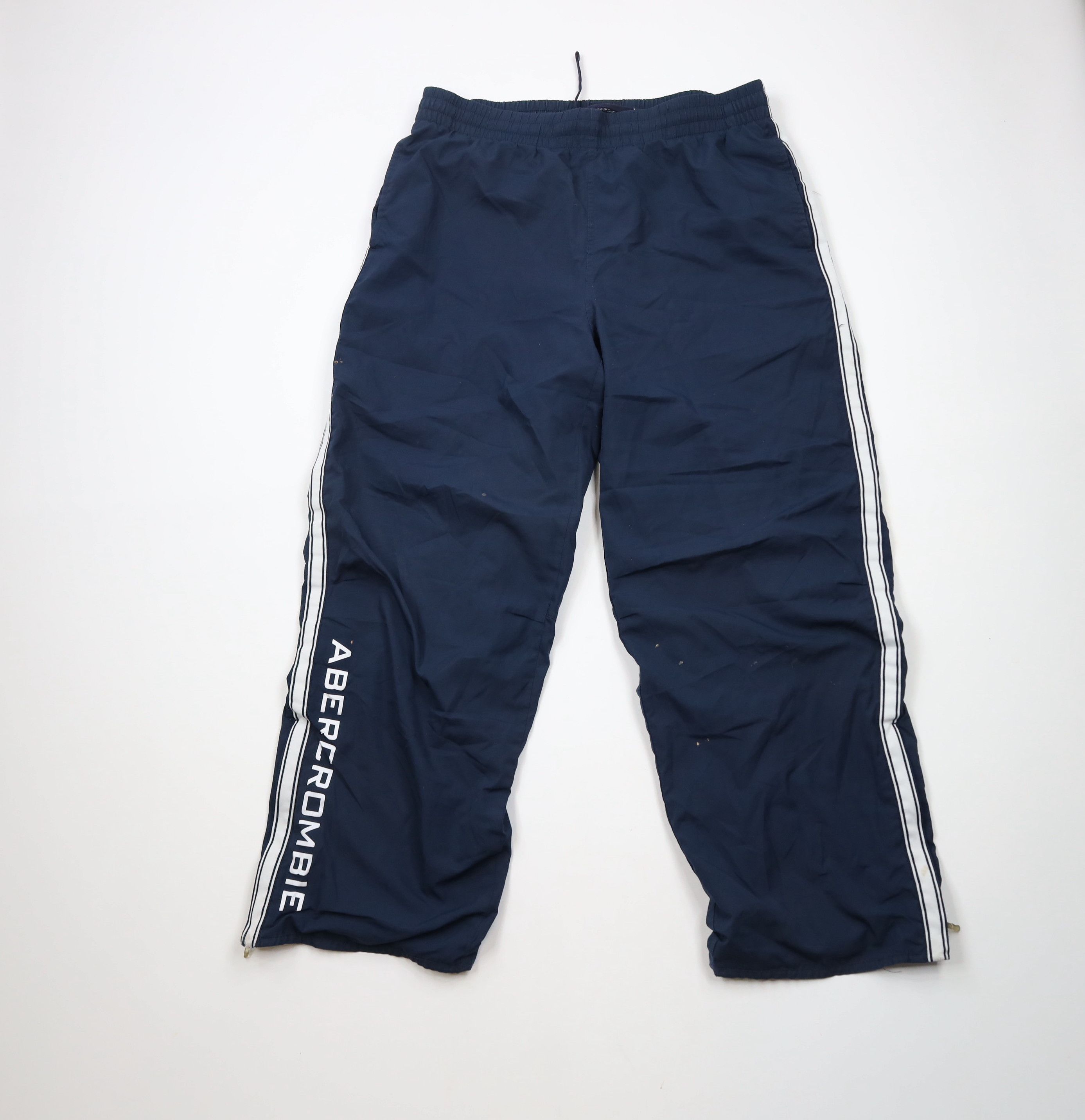 Abercrombie & Fitch × Vintage Vintage 90s Y2K Abercrombie & Fitch Lined Windbreaker Pants Size US 38 / EU 54 - 1 Thumbnail