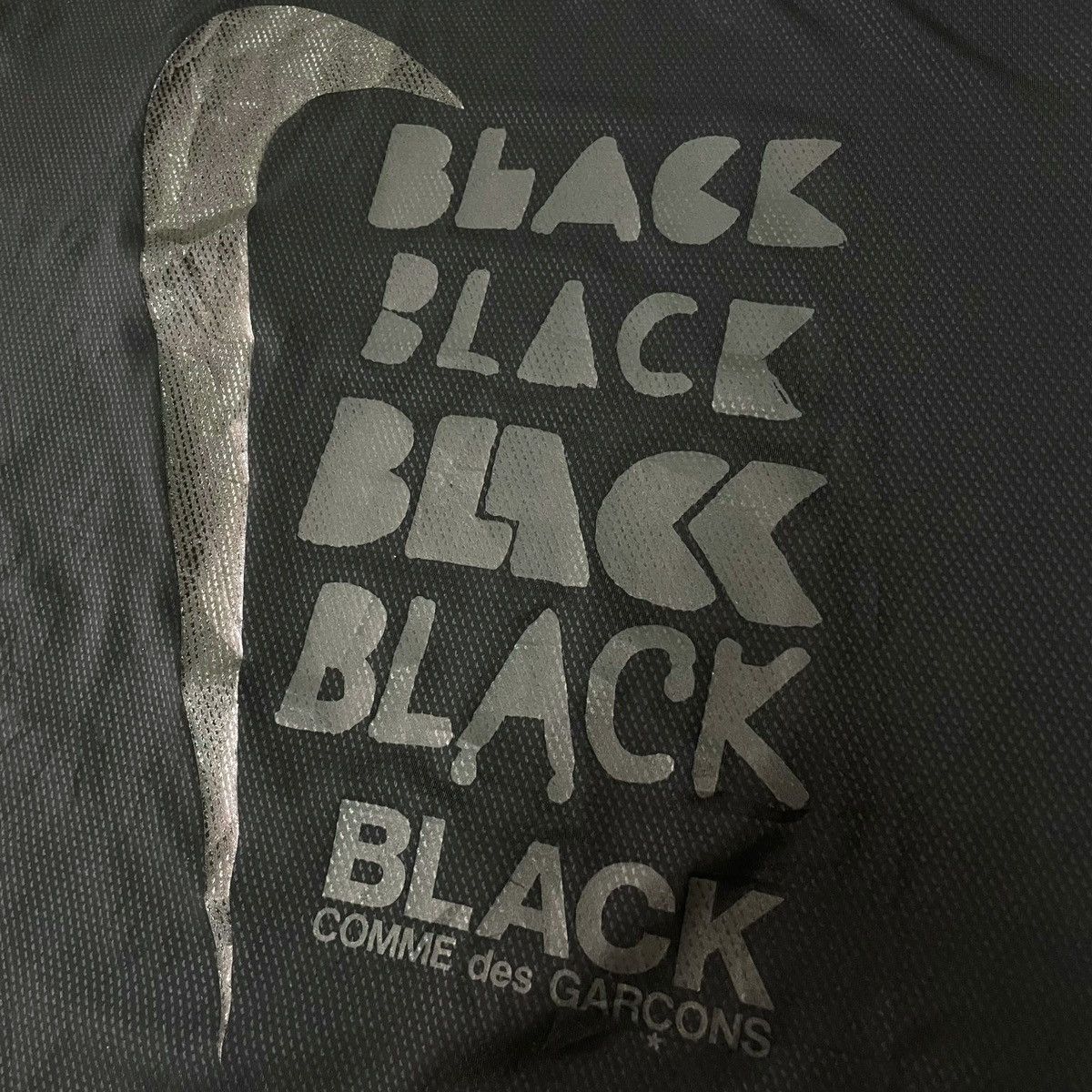 Comme des Garcons × Nike Nike X BLACK COMME des GARCONS Tee Size US XL / EU 56 / 4 - 4 Thumbnail
