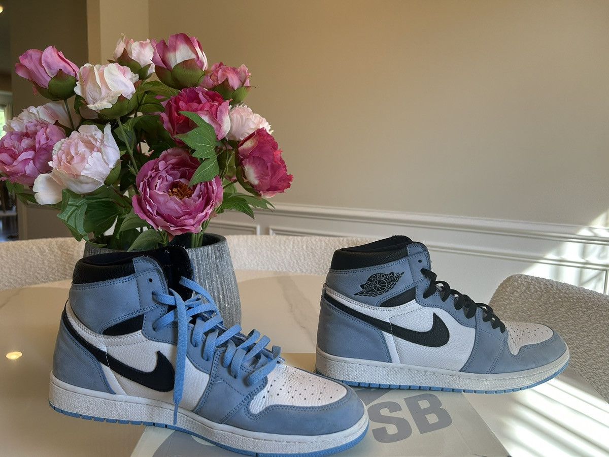 Jordan Brand Jordan 1 Retro high OG University Blue Size US 14 / EU 47 - 5 Thumbnail