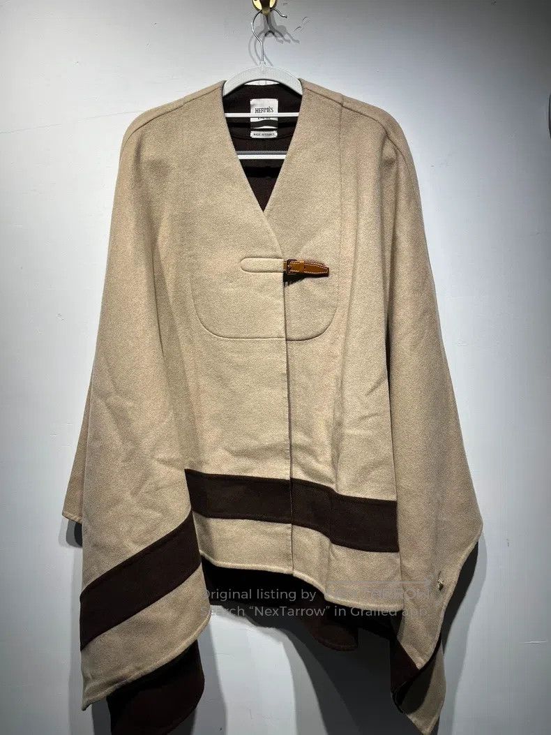 Hermes Hermes Cape Coat Size XS / US 0-2 / IT 36-38 - 1 Thumbnail