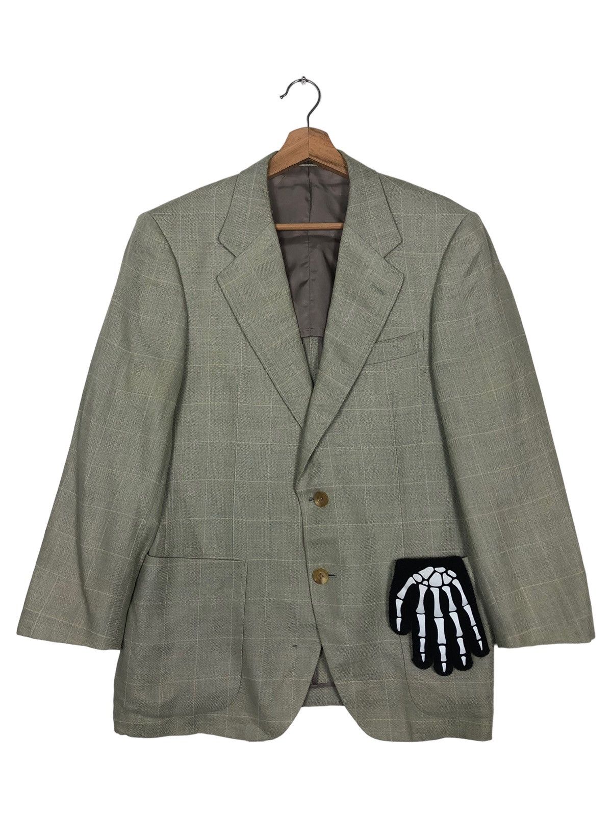 🔥 Double Breast Coats Jacket Burberry Nova Check Tartan