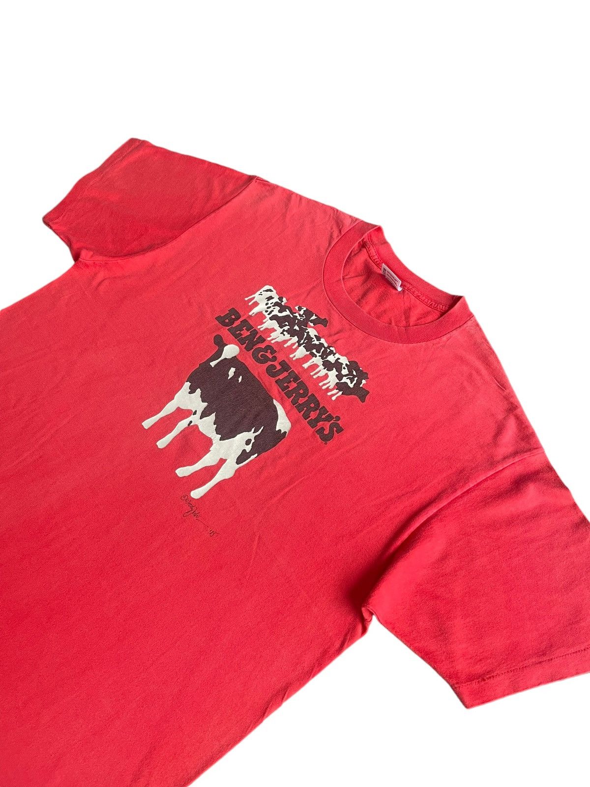 Anvil × Vintage Vintage 1985 Ben & Jerrys Vermont Finest Size US XL / EU 56 / 4 - 2 Thumbnail