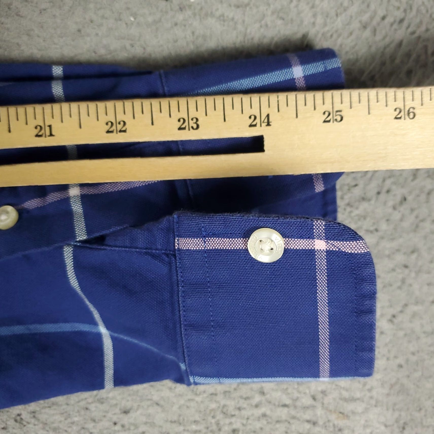 Vineyard Vines Vineyard Vines Shirt Mens Large Blue Check Slim Fit Casual Button Up Long Sleeve Size US L / EU 52-54 / 3 - 7 Thumbnail