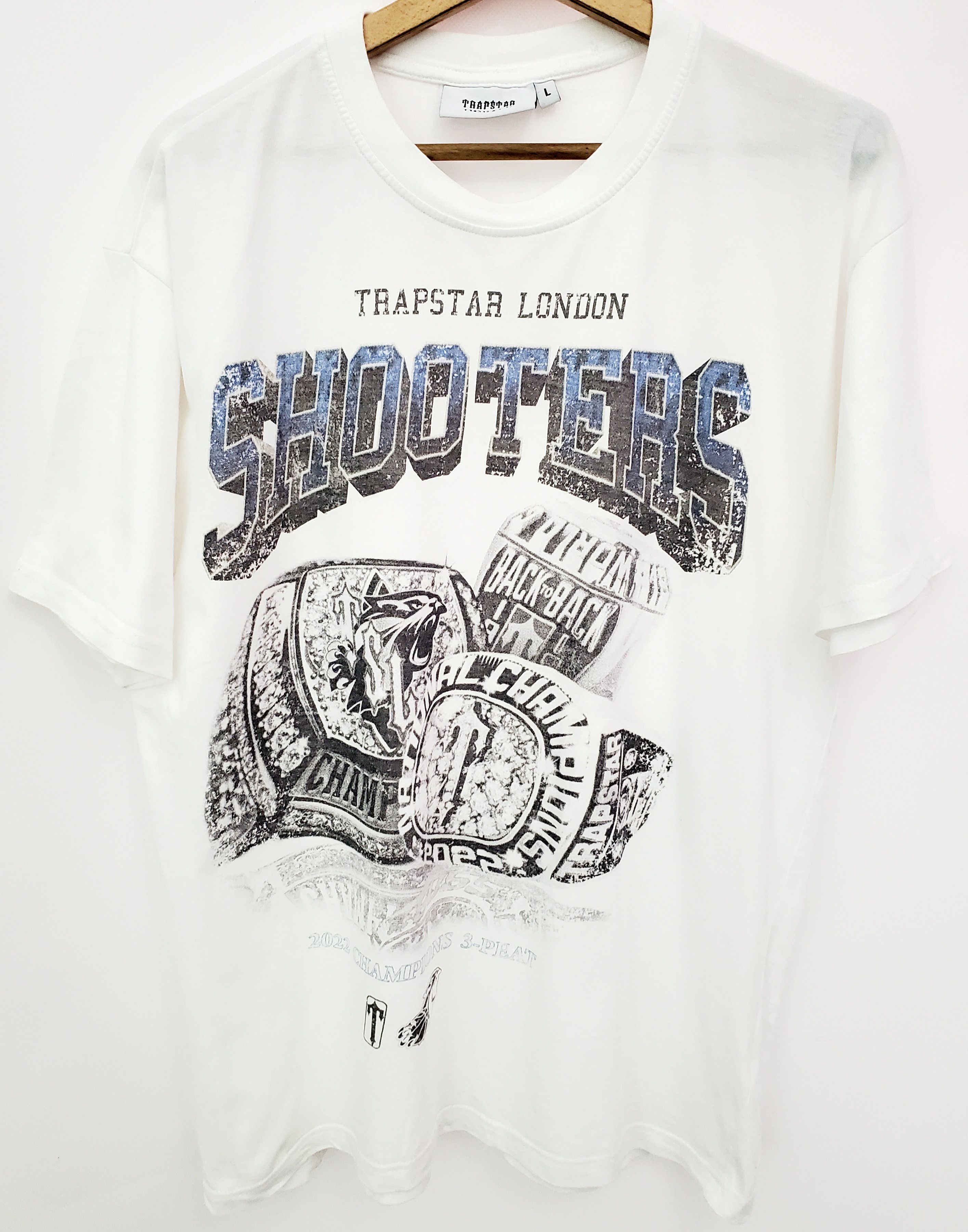 Designer × Trapstar London Trapstar London Drill Shooters T Shirt Size L Size US L / EU 52-54 / 3 - 1 Thumbnail