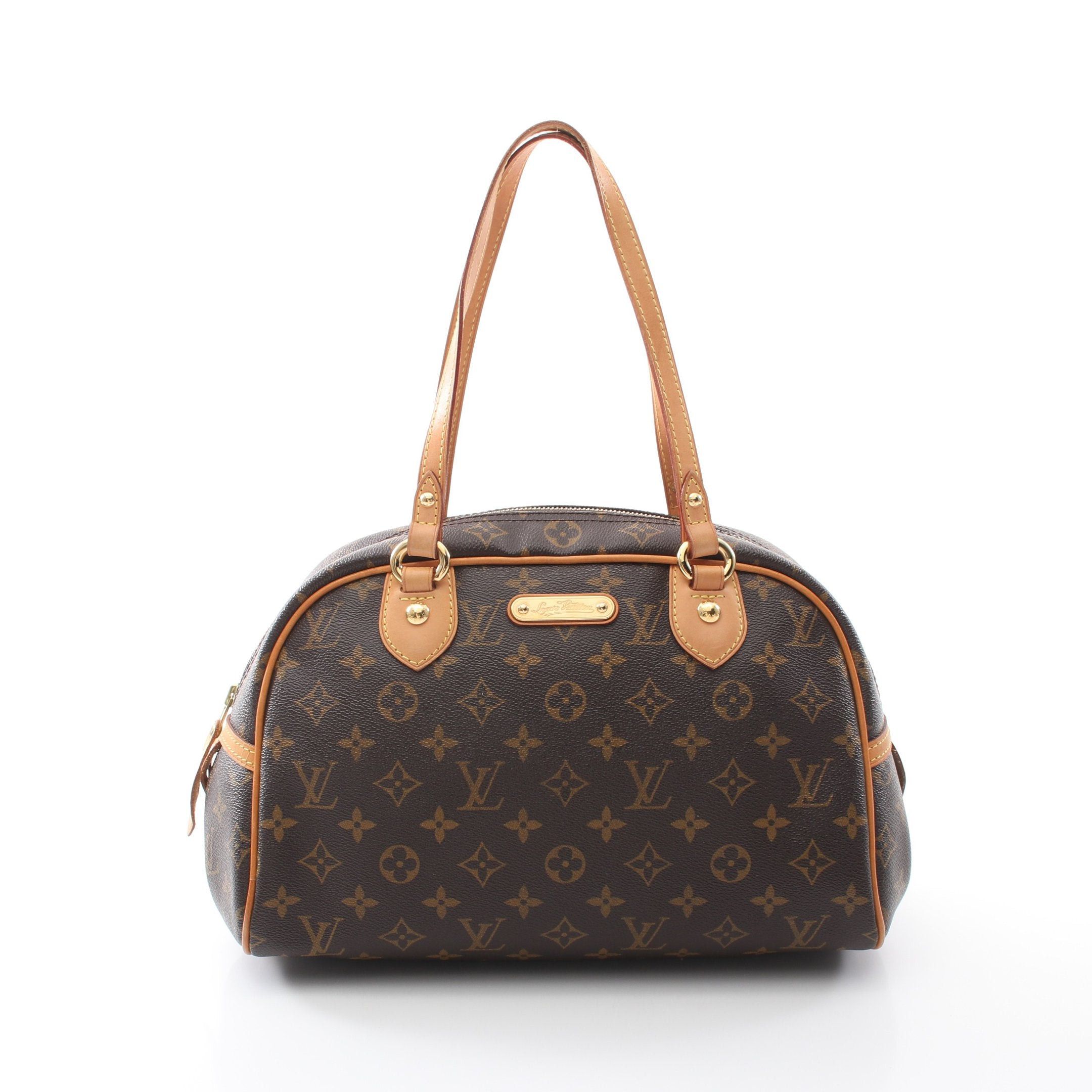 Louis Vuitton Louis Vuitton Montorgueil Pm Monogram Shoulder Bag Leather Brown Size ONE SIZE - 1 Thumbnail