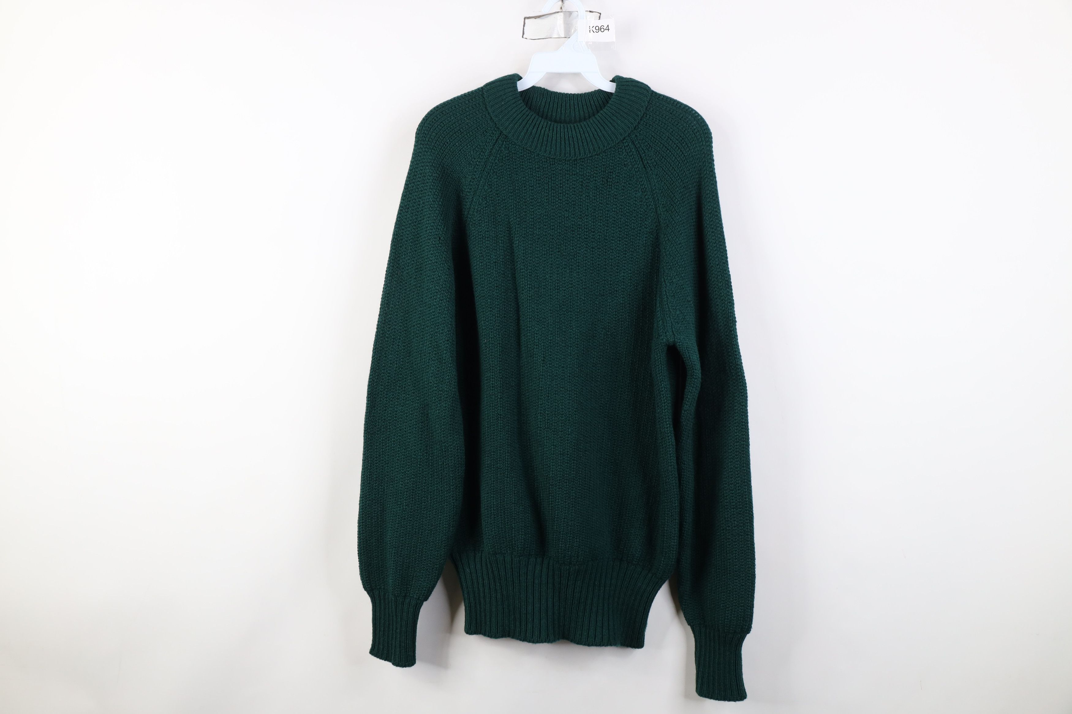 Pendleton Vintage 70s Pendleton Heavyweight Ribbed Wool Sweater USA Size US L / EU 52-54 / 3 - 1 Thumbnail