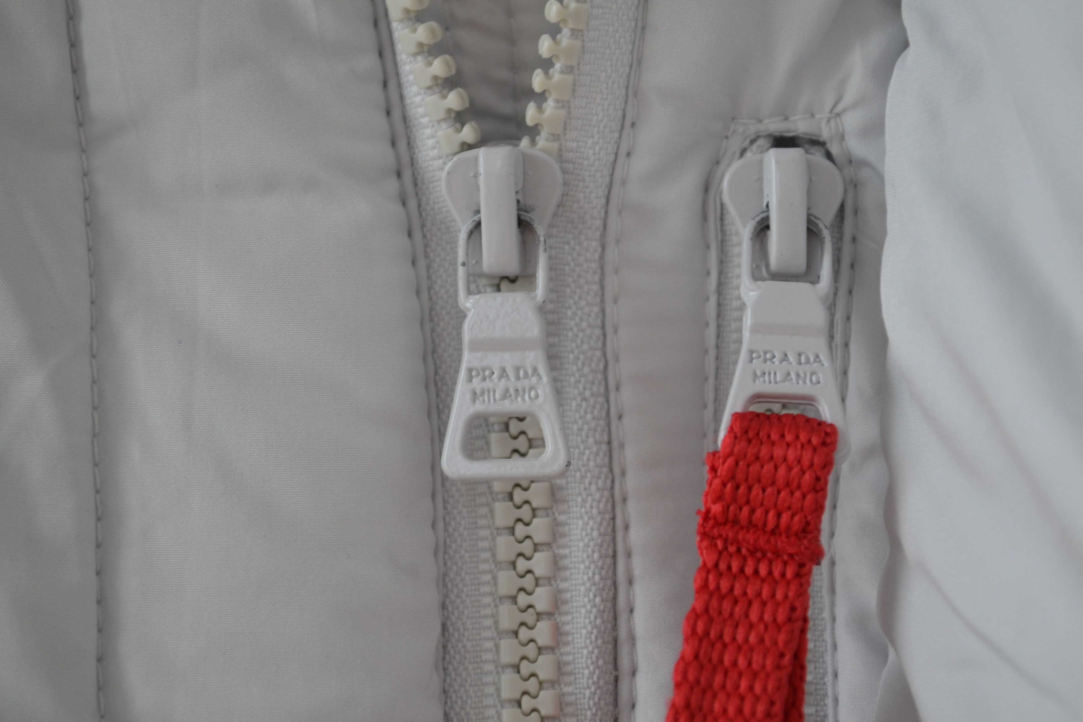 Prada PRADA Vest Reflective Jacket Hooded Utility Nylon Strap Size US M / EU 48-50 / 2 - 14 Thumbnail