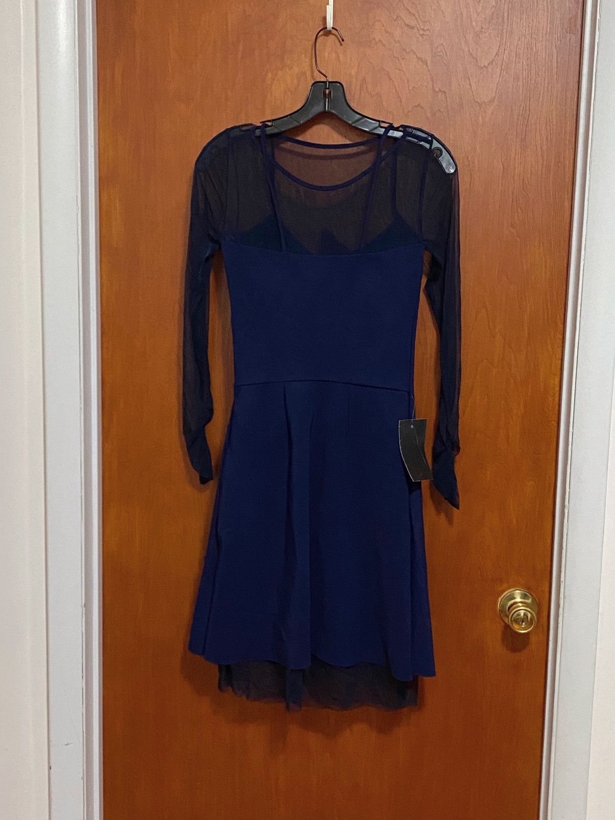 Chiara Boni Chiara Boni Illusion Rosette Minidress size 40/us size 4 Size S / US 4 / IT 40 - 4 Thumbnail
