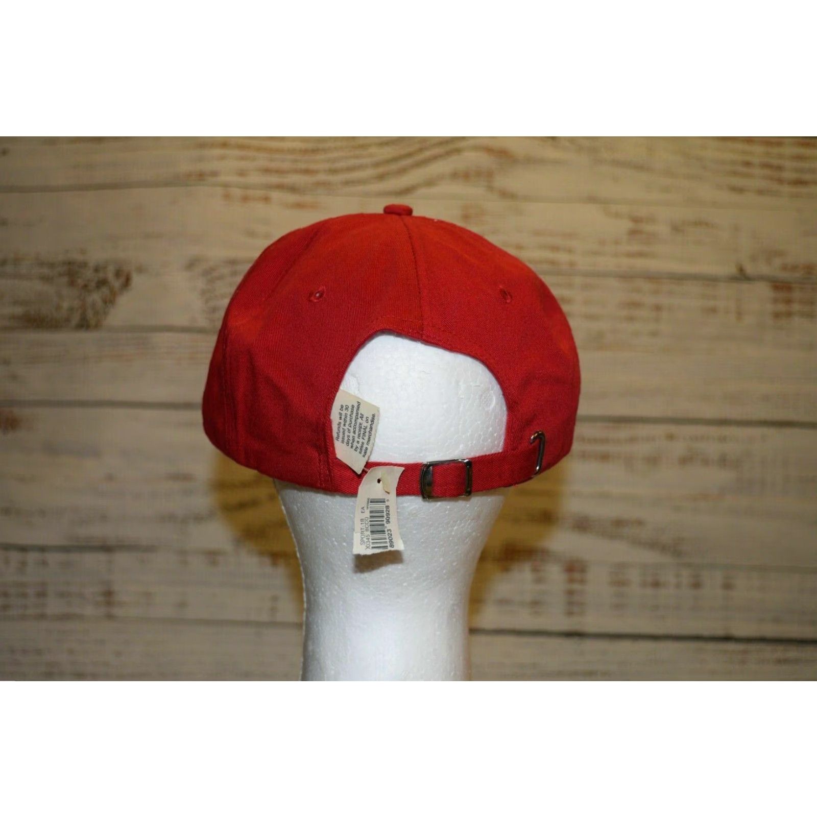 Polo Ralph Lauren VINTAGE Polo Ralph Lauren Sailing Hat One Size Red Adjustable 90s Mens Size US M / EU 48-50 / 2 - 3 Thumbnail