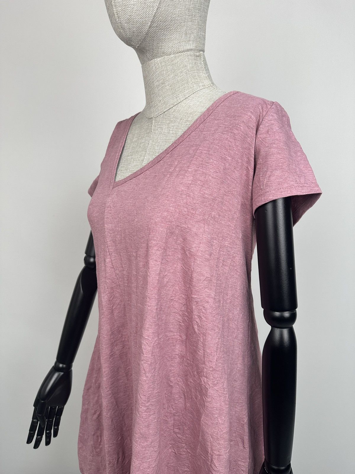 Other LIKA SCHMODSIEN Avant Garde Lagenlook Asymmetric Tunic Dress Size M / US 6-8 / IT 42-44 - 6 Thumbnail