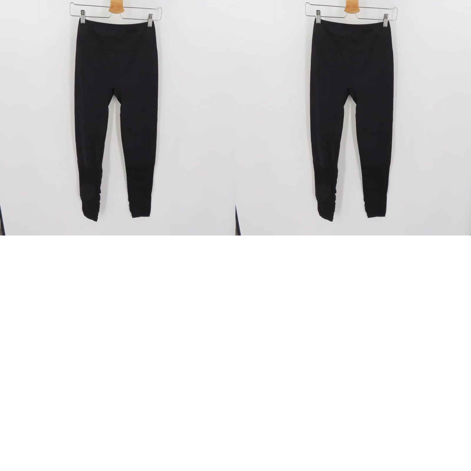 Fabletics Fabletics Leggings Women Small Solid Black Perforated Calf Seamless PT1720206 Size 28" / US 6 / IT 42 - 9 Thumbnail