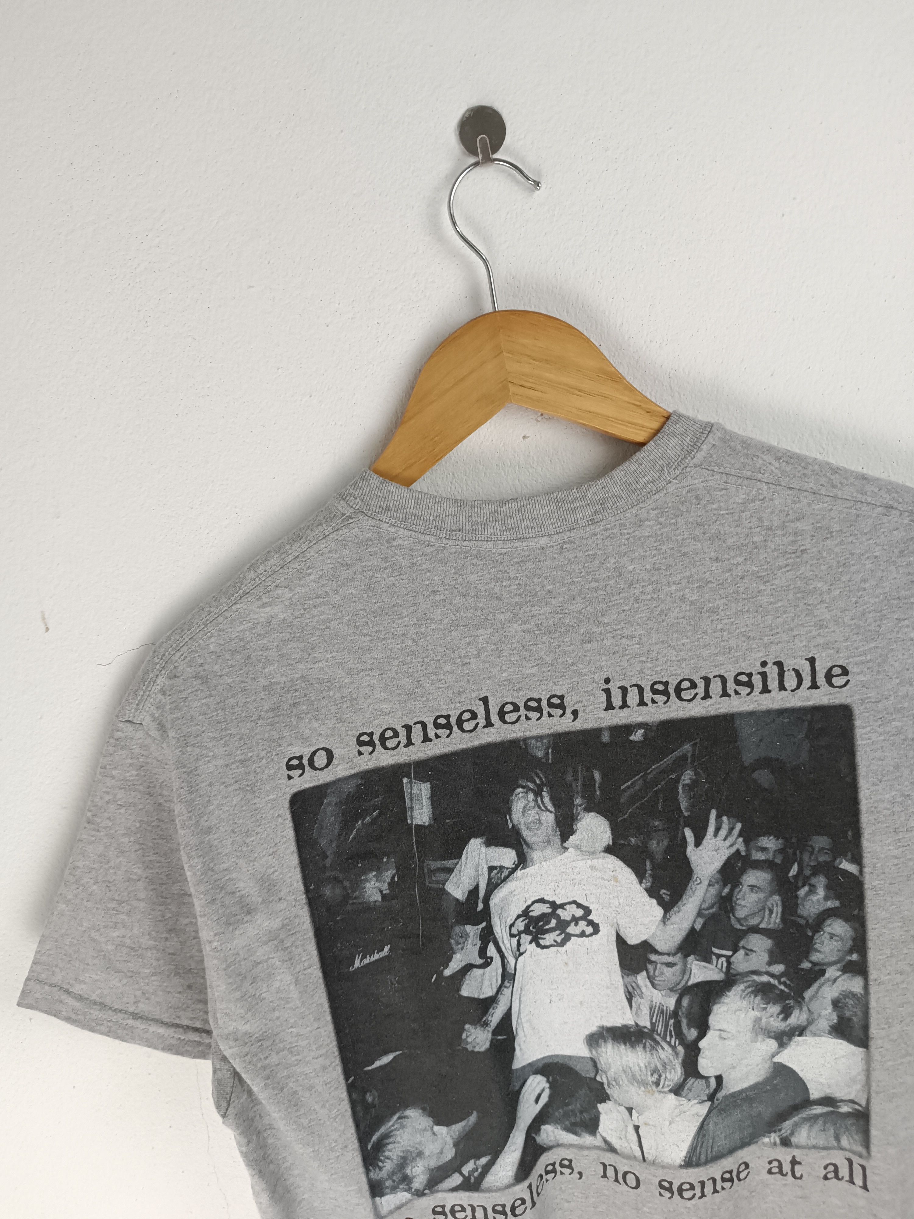 Band Tees VINTAGE ABHINANDA UMEA HARDCORE REISSUE TEE VERY RARE Size US M / EU 48-50 / 2 - 11 Thumbnail