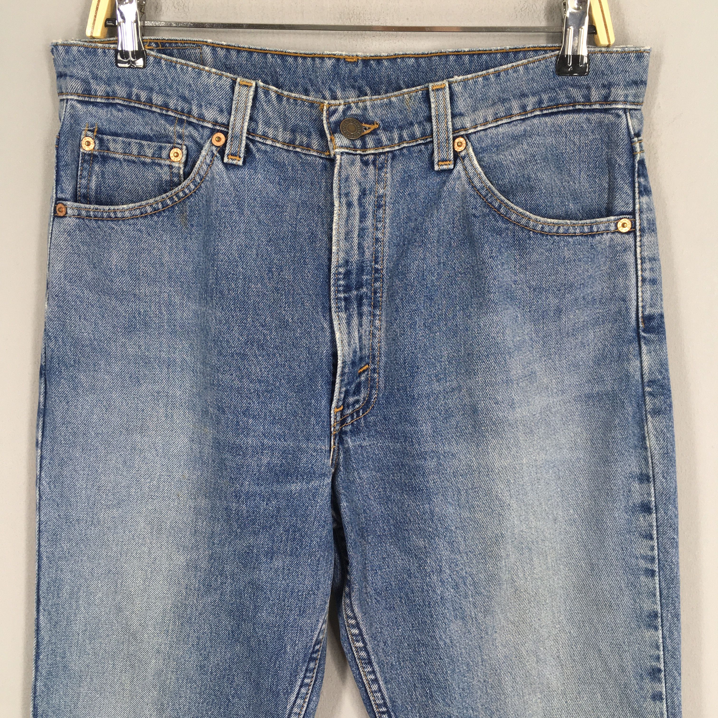 Levi's Size 32x27 Levi's 517 Stonewash Flare Bootcut Jeans S679 Size 32" / US 10 / IT 46 - 2 Thumbnail