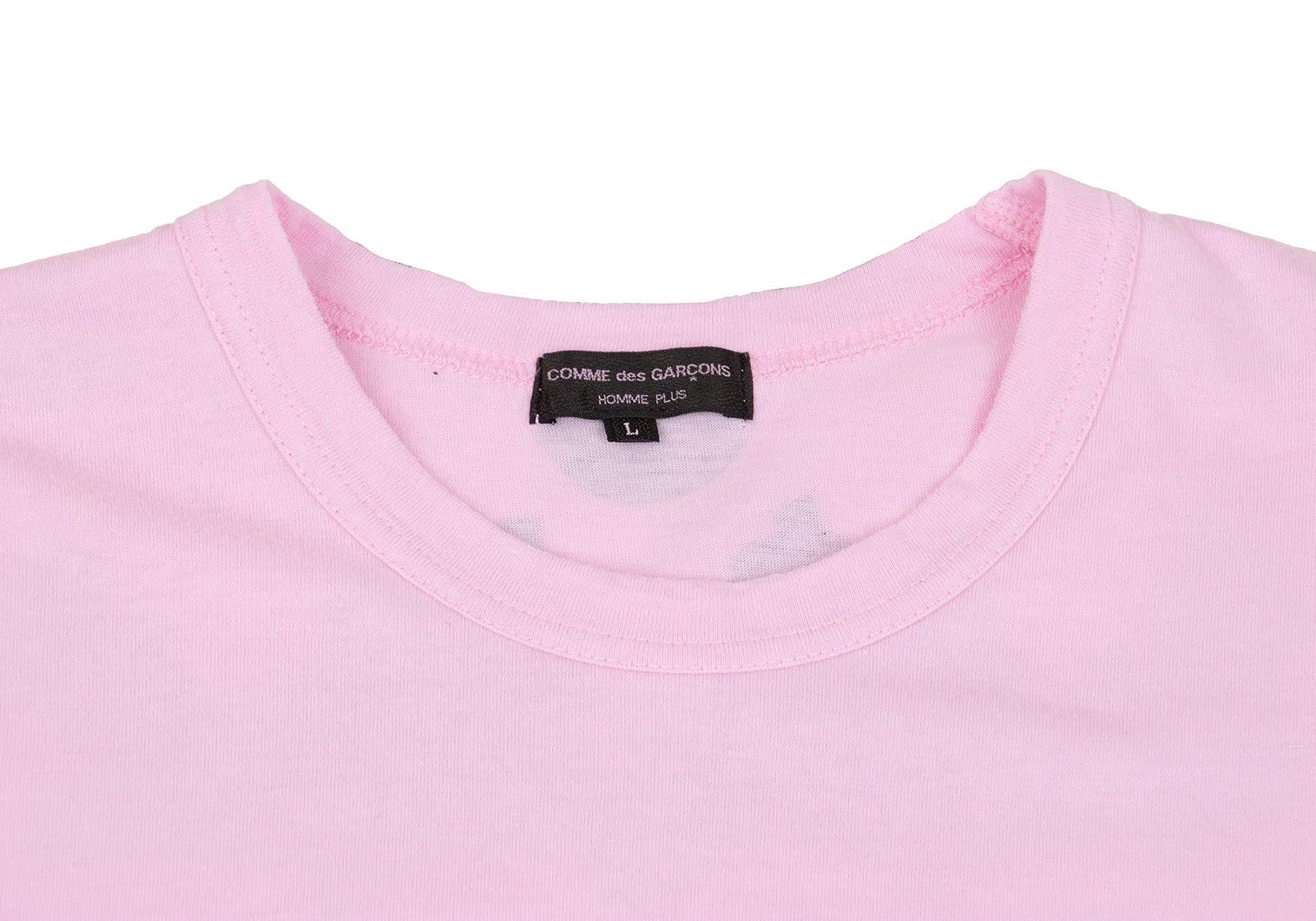Comme des Garcons Homme Plus Logo Print T-Shirt in Pink Size L Size US L / EU 52-54 / 3 - 6 Thumbnail