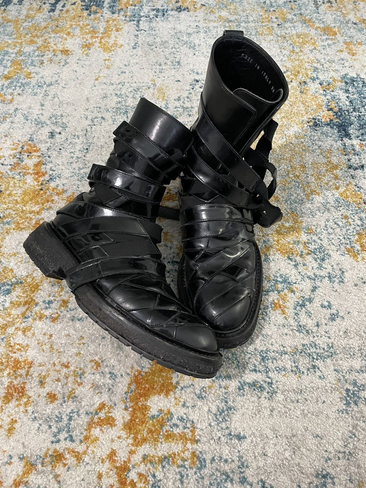 Dior Dior 08 ‘Lumiere Du Nord’ Strap Boots Size US 7.5 / EU 40-41 - 1 Thumbnail