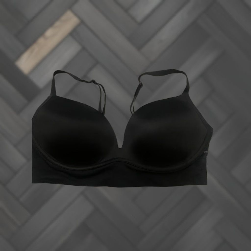 Vintage Tommy John Women's Ultimate Comfort Wire-Free Lift Bra DH3 Black XL T-Shirt Bra Women/Adult Size ONE SIZE - 1 Thumbnail