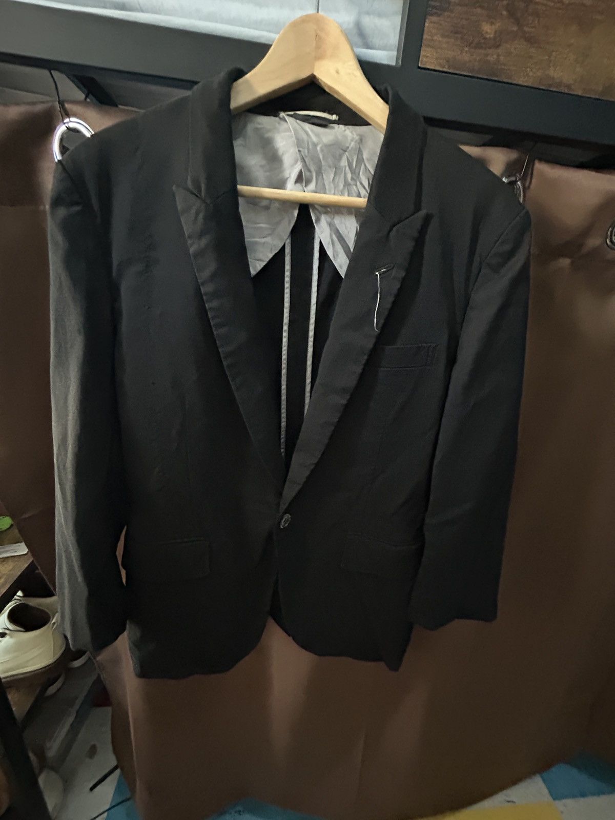 Comme des Garcons Homme Plus CDGH+ Short Blazer Size 38S - 2 Thumbnail