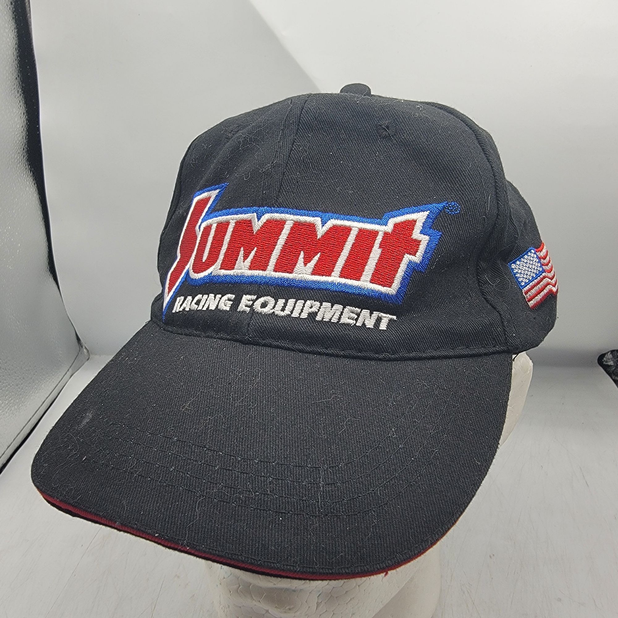 Other Summit Racing Equipment Black Cap With American Flag Patch 5 Size ONE SIZE - 1 Thumbnail