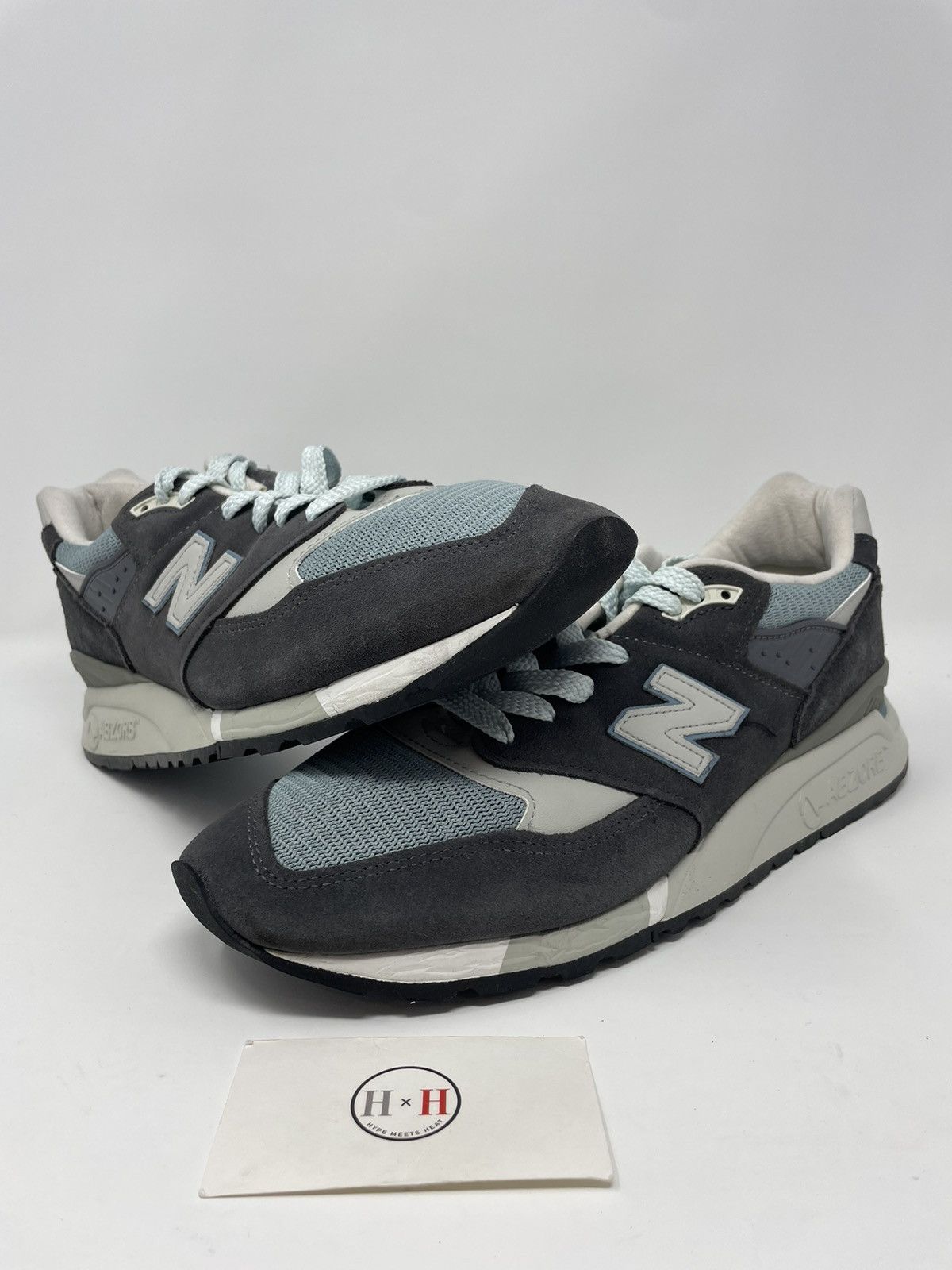 New Balance New Balance 998 Kith Steel Blue | Grailed