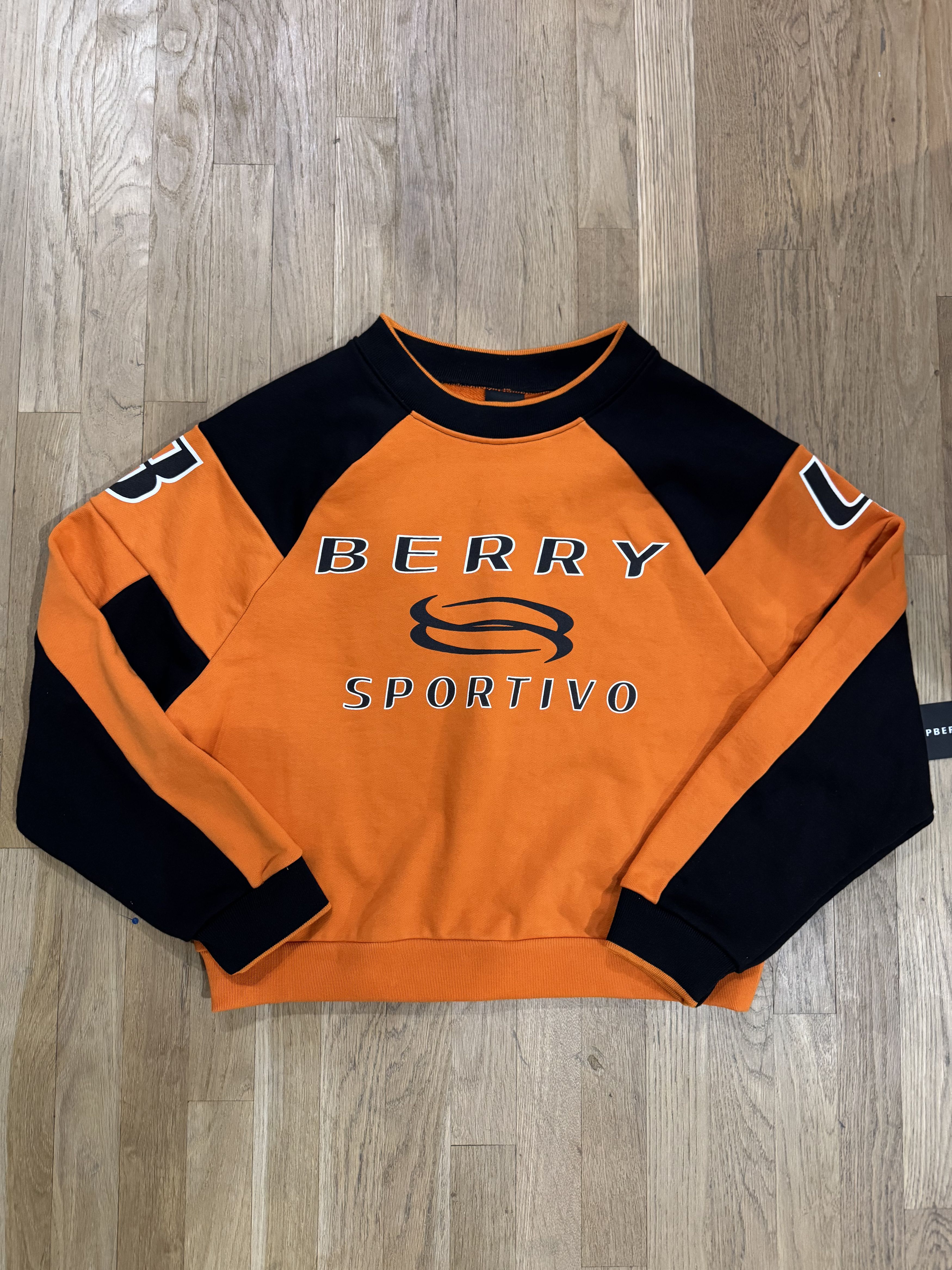 The GV Gallery GV Gallery Sportivo Crewneck Orange/Black Size US L / EU 52-54 / 3 - 1 Thumbnail