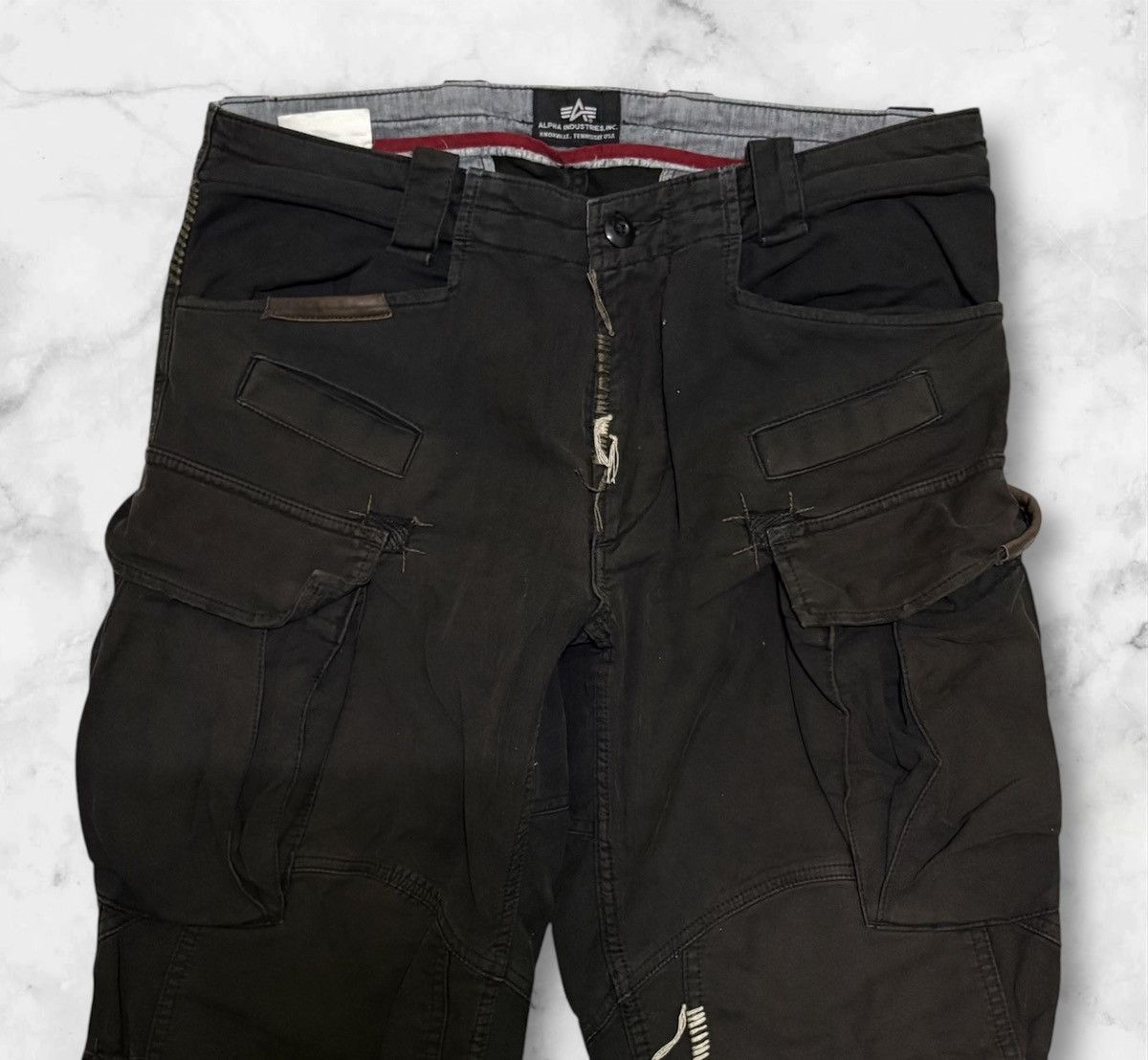 Alpha Industries Alpha Industries Cargo Streetwear Pants Size US 32 / EU 48 - 2 Thumbnail