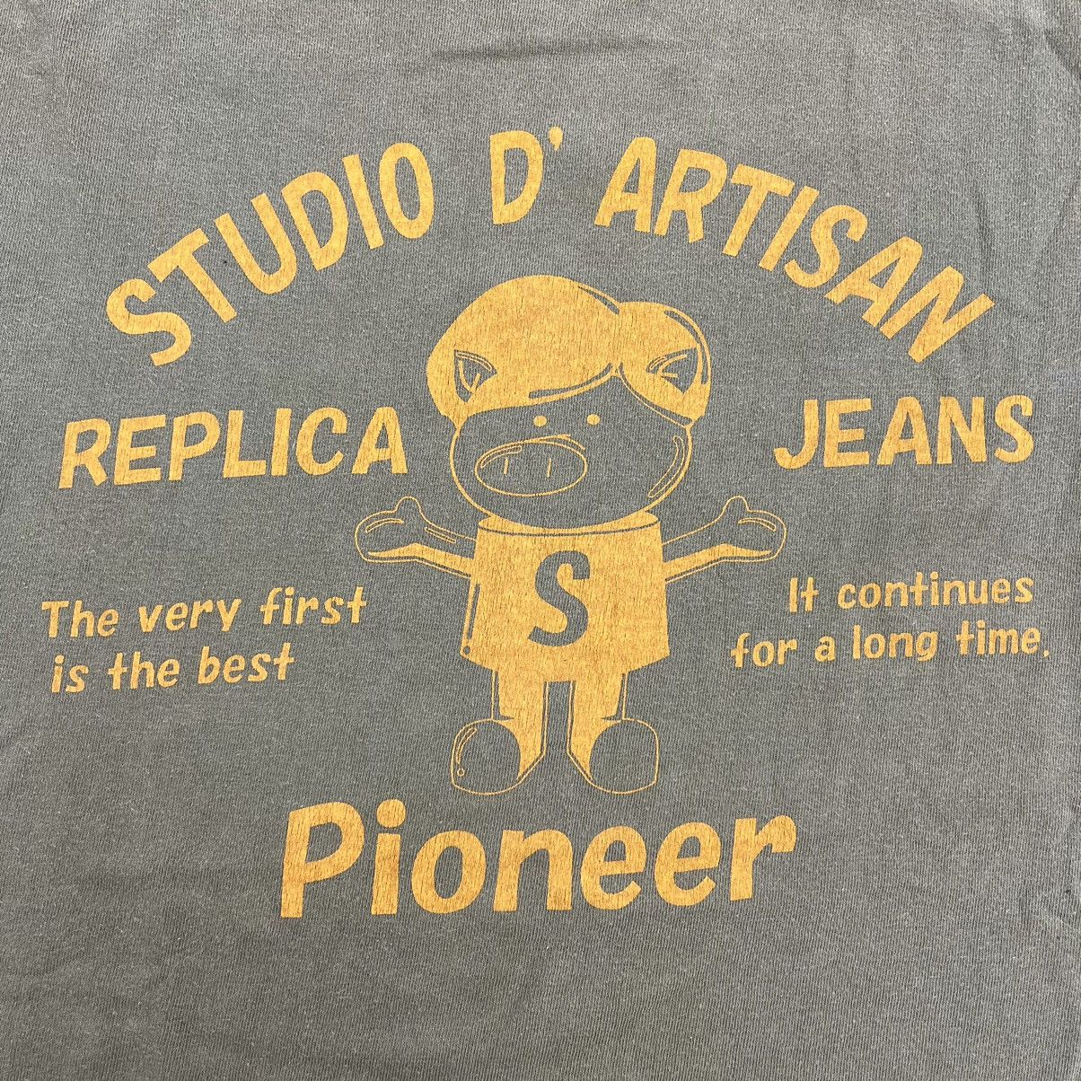 Studio D'Artisan Vintage Studio D'Artisan Pioneer Logo Green Tee Y2K Size US XL / EU 56 / 4 - 5 Thumbnail