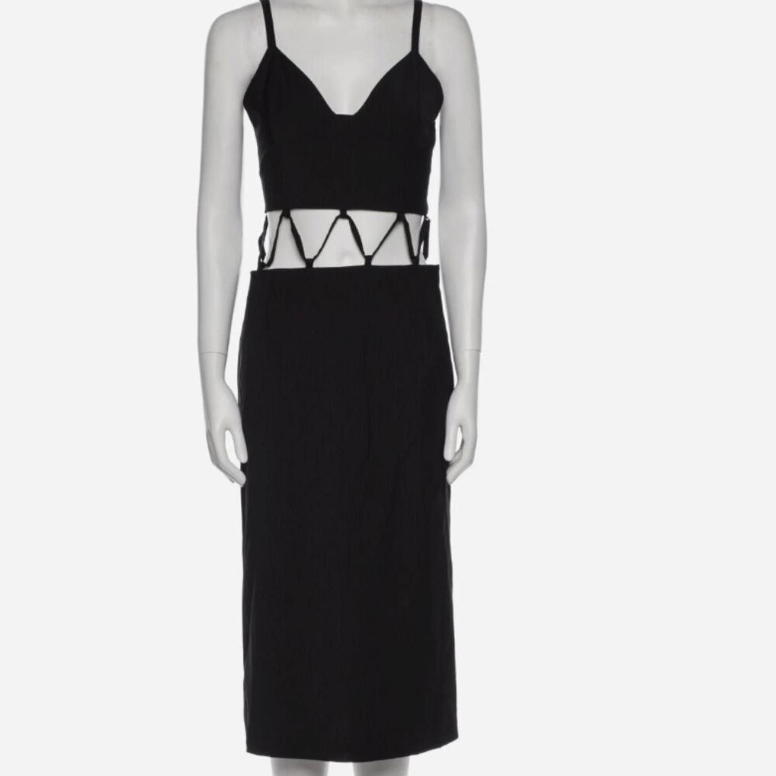 Paloma Wool Paloma Wool Cut Out Pin Stripe Axel Three in One Midi Dress Size XS / US 0-2 / IT 36-38 - 10 Thumbnail