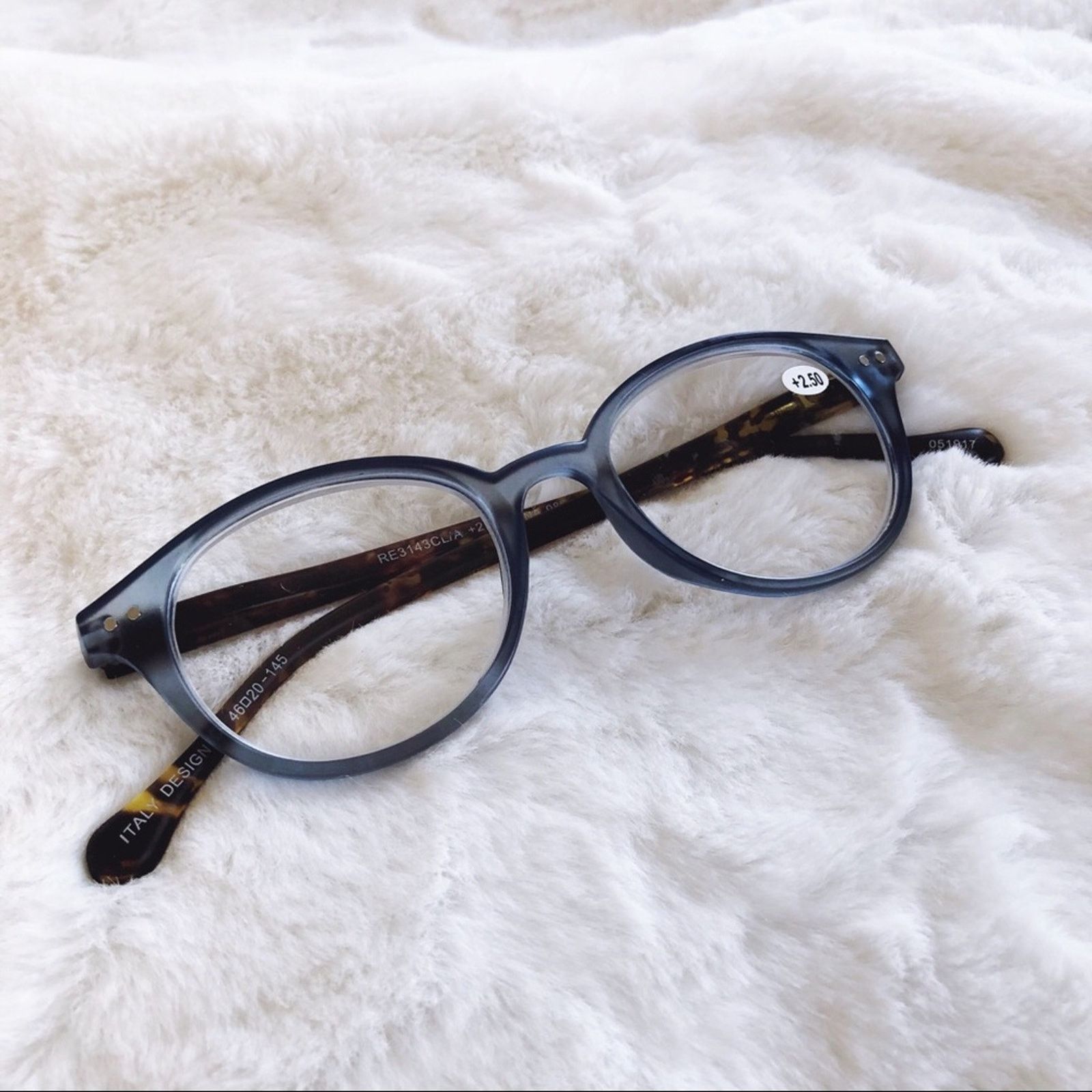 Other Kaylee Blue Classic Round Reader Glasses Size ONE SIZE - 3 Thumbnail