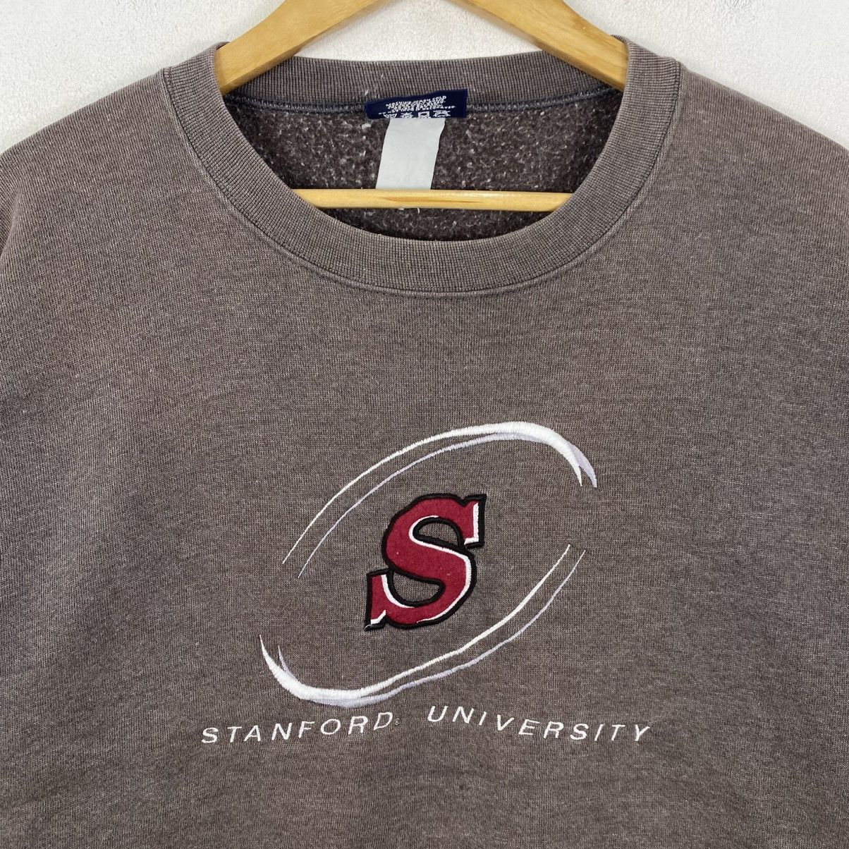 Vintage VTG 90s JanSport Stanford University Sweatshirt XXL Boxy Size US XXL / EU 58 / 5 - 4 Thumbnail