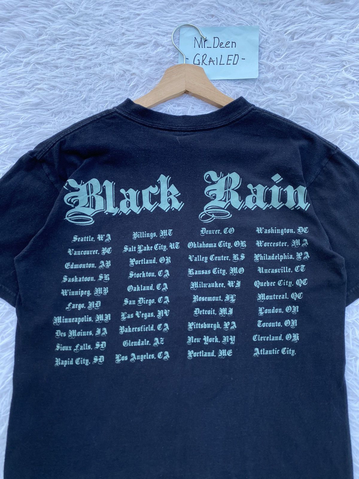 Band Tees Rare Vintage Ozzy Osbourne “Black Rain” Tshirt Size US M / EU 48-50 / 2 - 21 Thumbnail