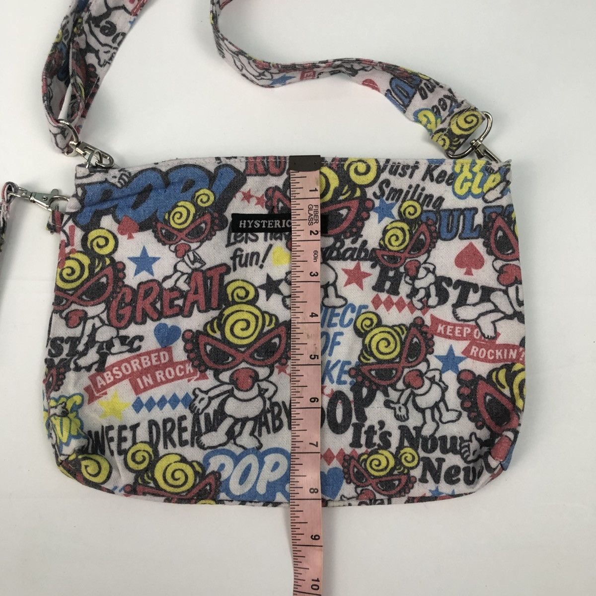 Hysteric Glamour HYSTERIC MINI FULL PRINTED CLUTCH CROSSBODY SLING BAG Size ONE SIZE - 9 Thumbnail