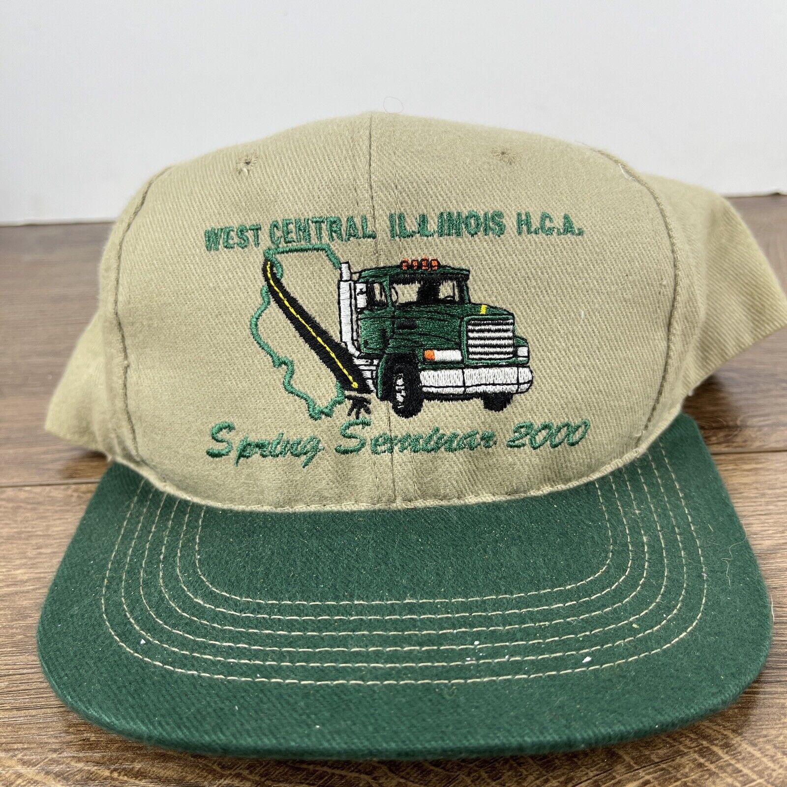 Other West Central Illinois Hat Brown Hat Adjustable Snapback Adul Size ONE SIZE - 2 Thumbnail