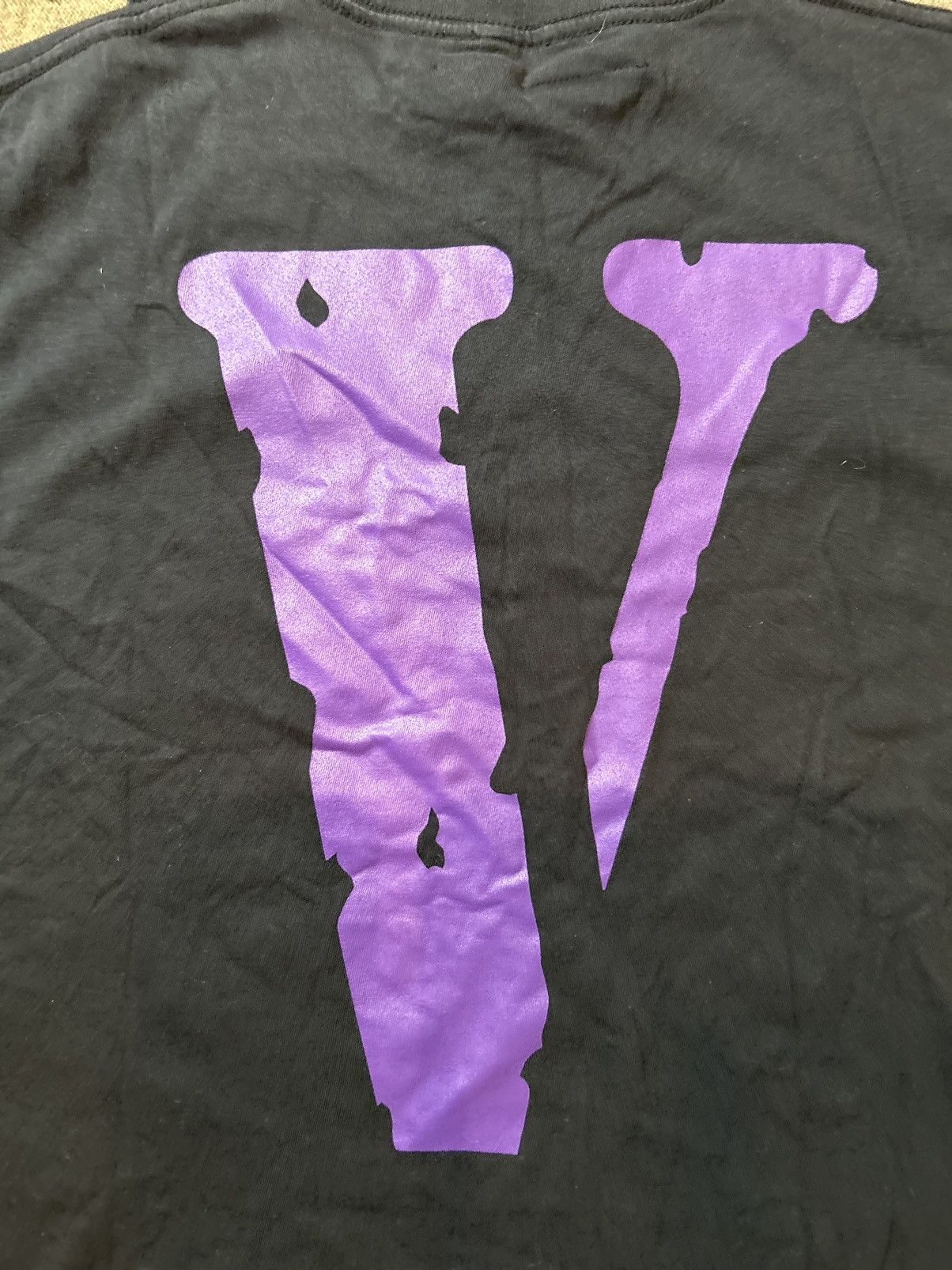 Vlone VLONE Og Purple Black Stable Tshirt Size US L / EU 52-54 / 3 - 5 Thumbnail