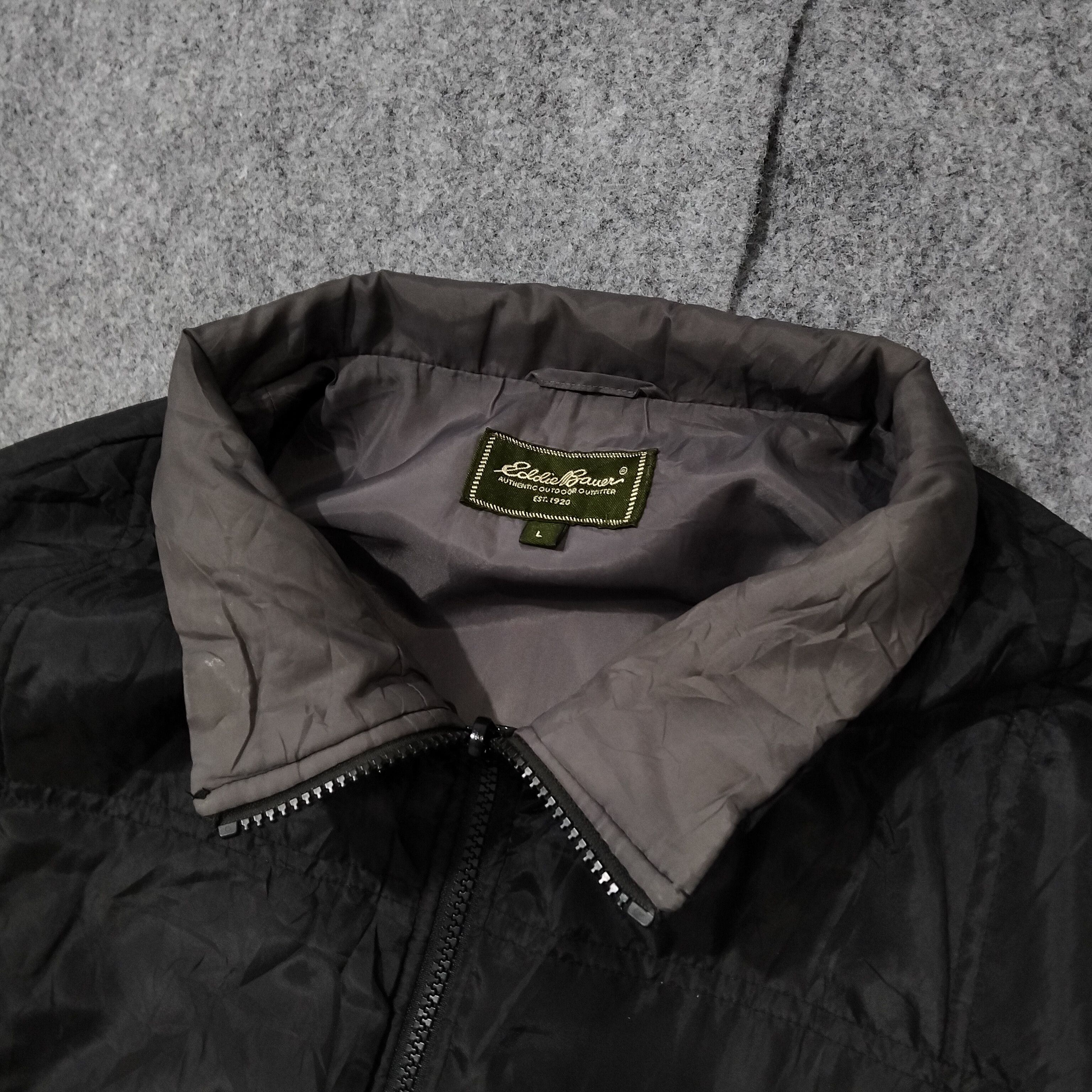 Eddie Bauer 🔥 vintage Eddie Bauer Japan Quilted Outdoor Jacket 🔥 Size US L / EU 52-54 / 3 - 3 Thumbnail
