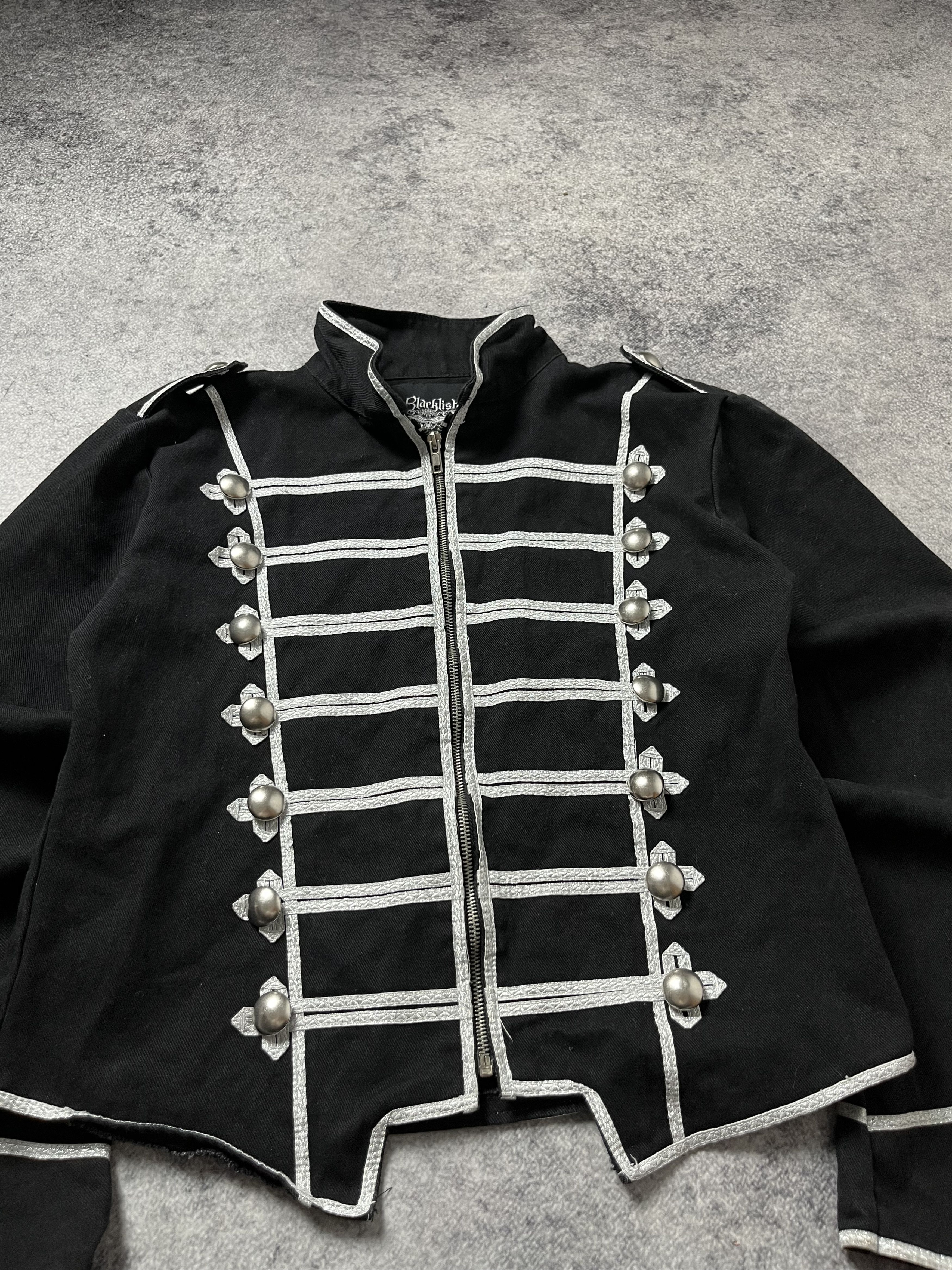 Hysteric Glamour × Undercover 🔥00's Napoleon Military Cropped Jacket Saint Laurent Vibe Size US S / EU 44-46 / 1 - 6 Thumbnail