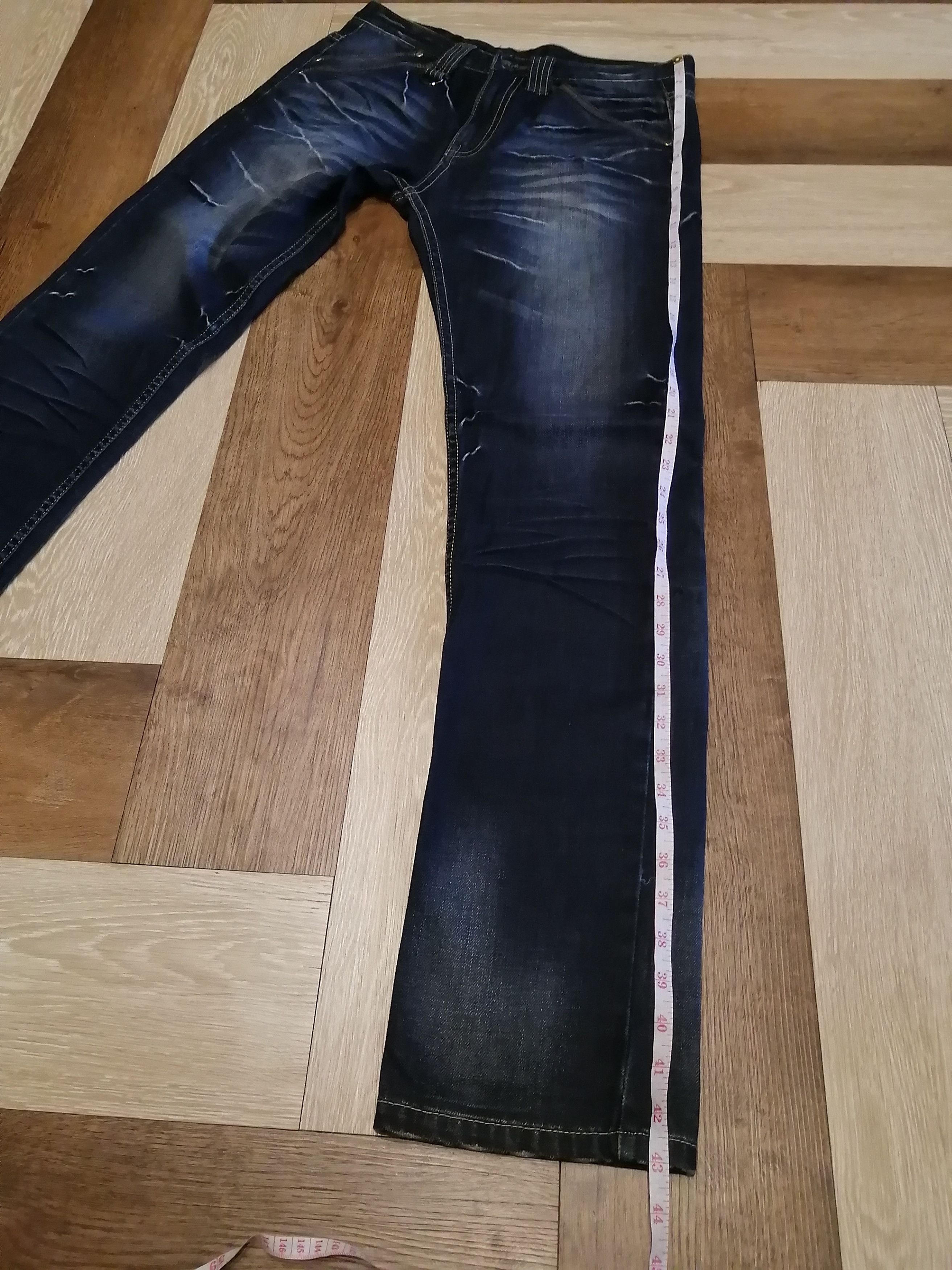Japanese Brand JAPANESE SEMANTIC DESIGN DISTRESSED LOOK JEANS Size US 32 / EU 48 - 13 Thumbnail